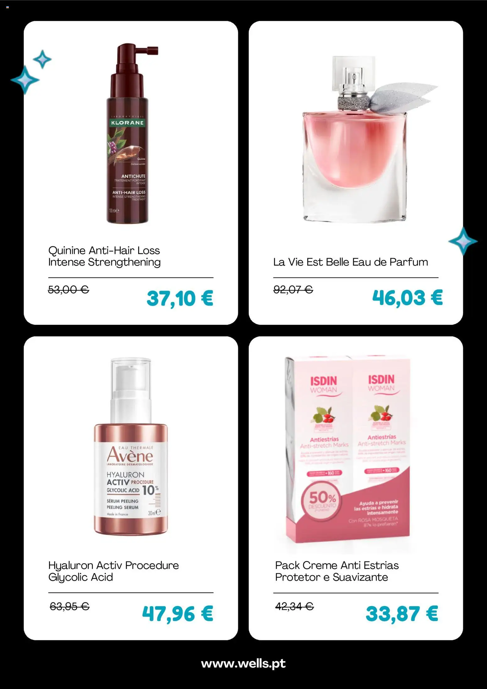 Well’s Black Friday │ válido de 27/10/2026 | Página: 4 | Produtos: Sérum, Creme