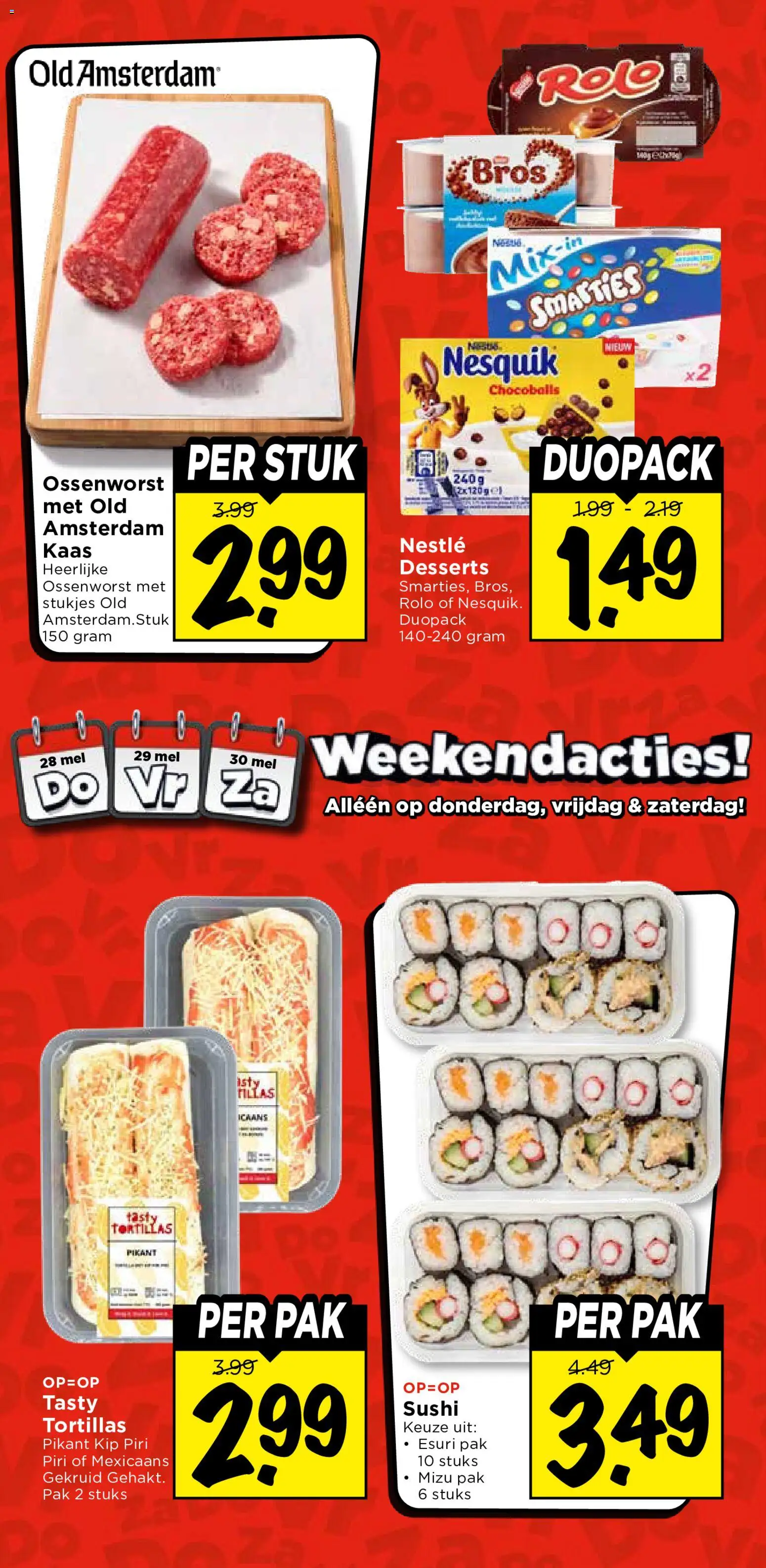 {H1} | Pagina: 4 | Producten: Kaas, Sushi, Gel, Kip