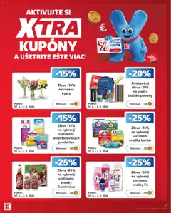 Kaufland SK akciós újság - amely érvényes a következő dátumtól: 2026.08.27. | Oldal: 39 | Termékek: FA, Tofu