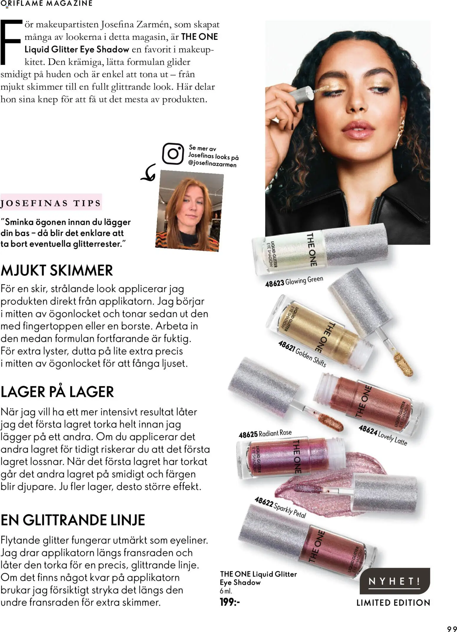 Oriflame reklamblad aktuell från 07/10/2026 | Sida: 99