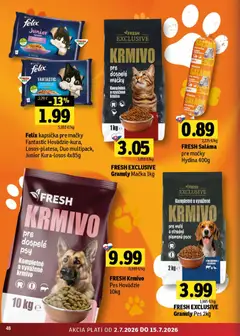 Fresh leták platný od 02.07.2026 | Strana: 48 | Produkty: Felix, Saláma