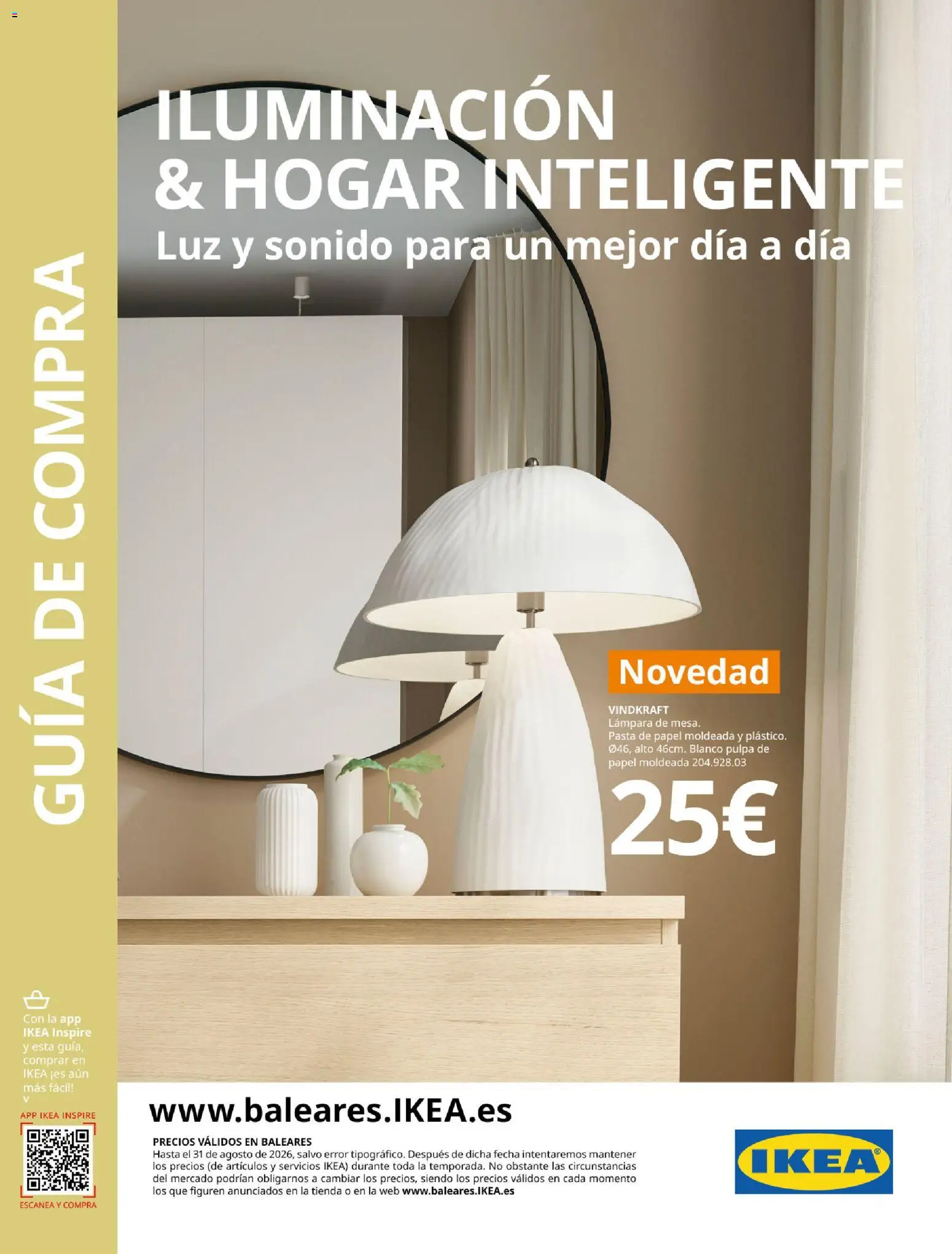 Catálogo IKEA Iluminación y hogar inteligente del 06/03/2026 catalogue cover