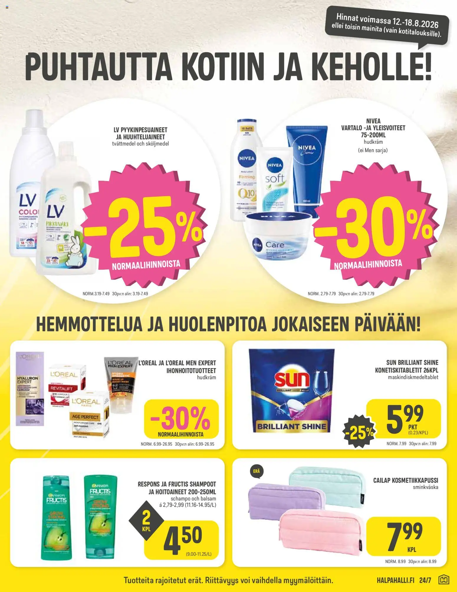 Halpa Halli tarjoukset – voimassa 12/08/2026 alkaen | Sivu: 5 | Tuotteet: Voi