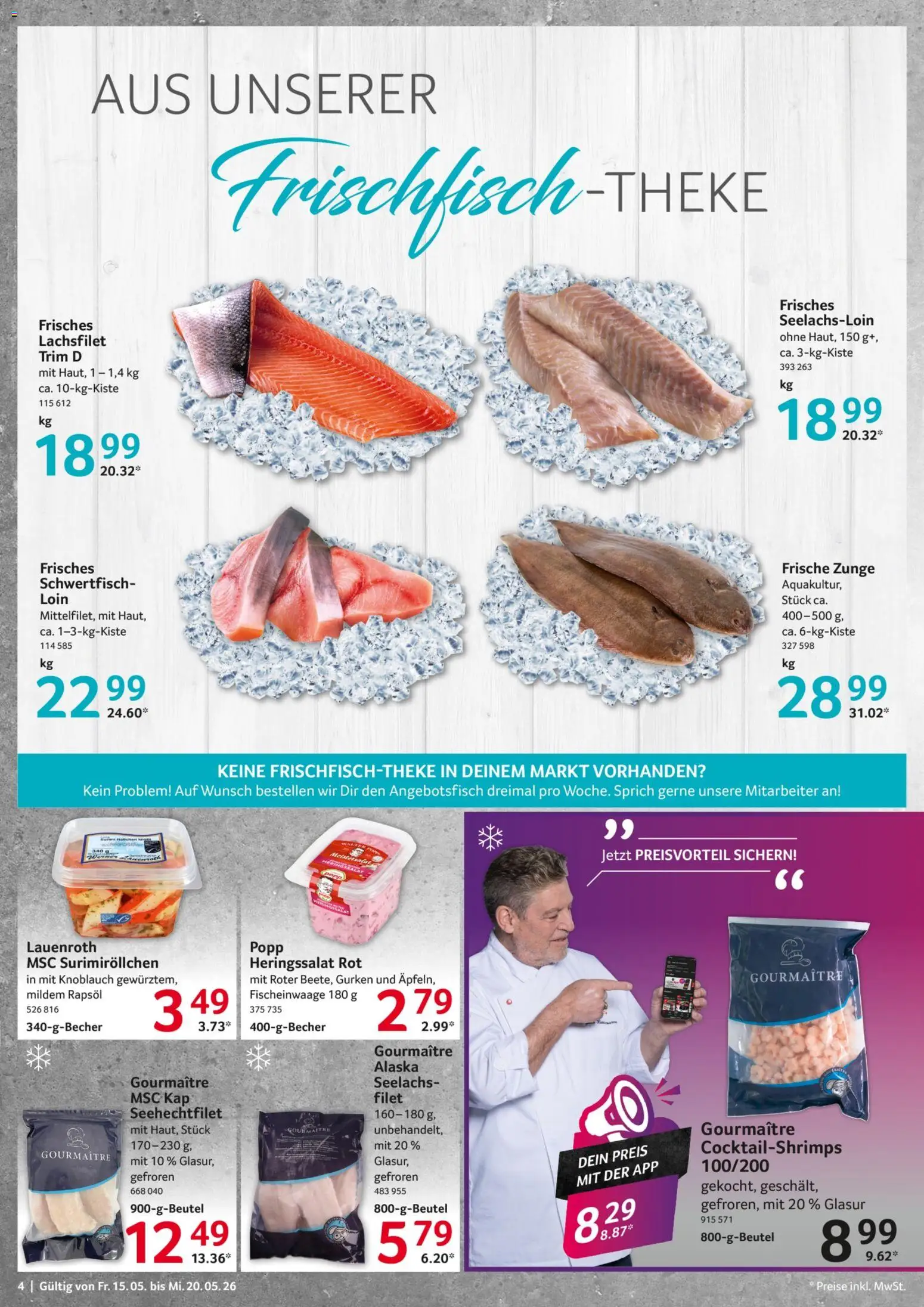 Selgros Prospekt 	 – gültig ab 15.05.2026 | Seite: 4 | Produkte: Rapsöl, Knoblauch, Gurken