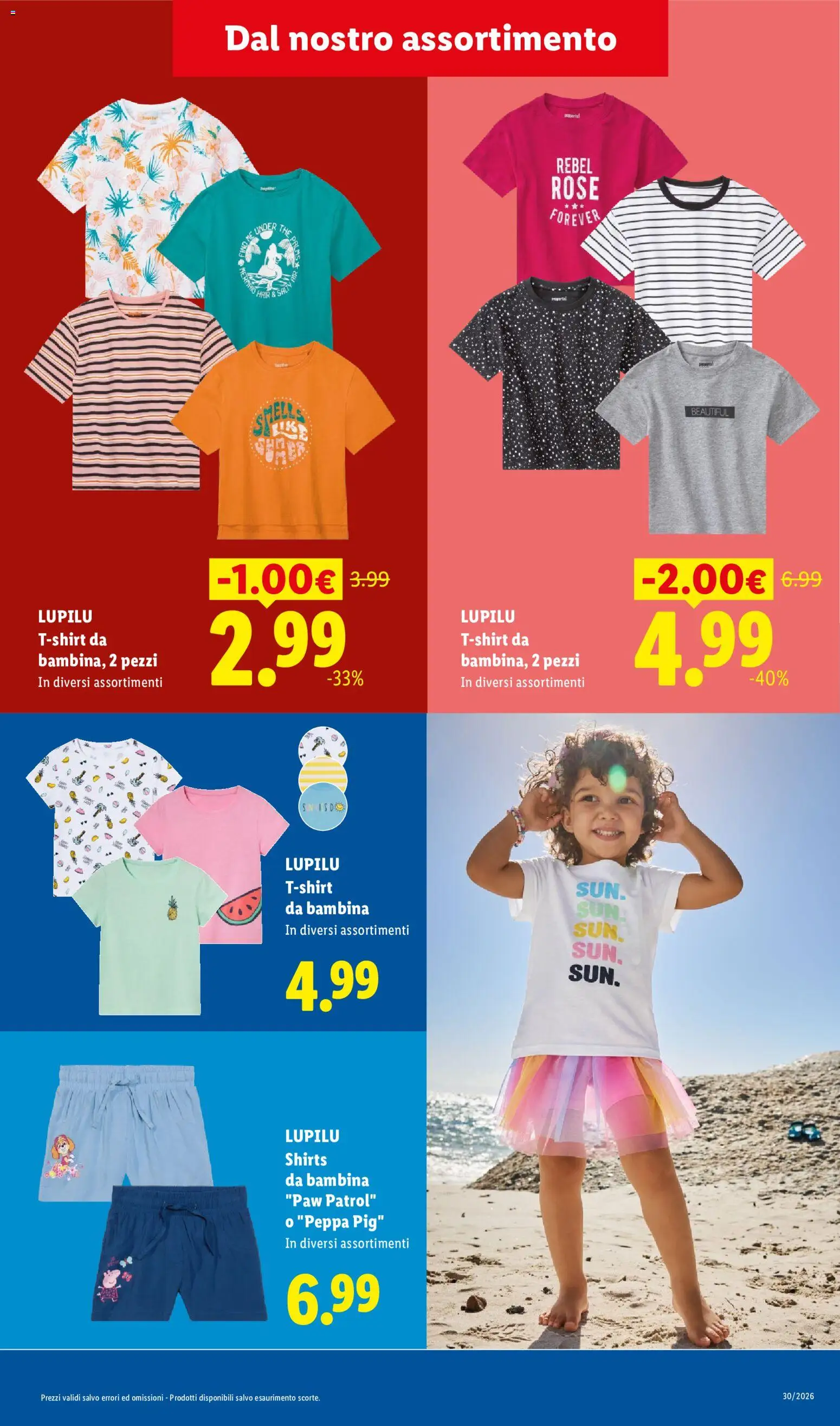 Volantino Lidl del 10/08/2026 | Pagina: 23 | Prodotti: T-shirt, The