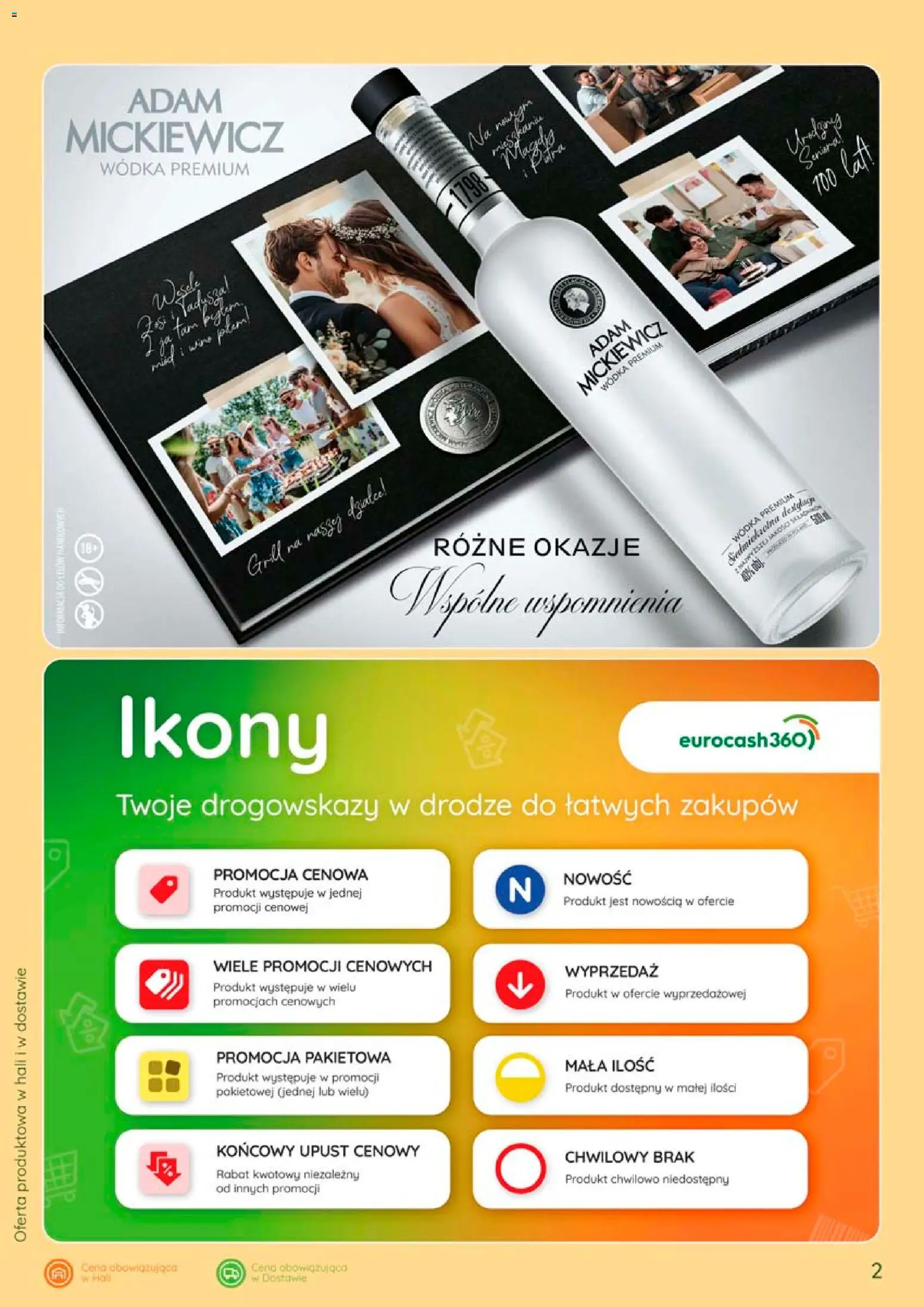 Eurocash gazetka - Katalog Alkoholowy od 01.08.2026 | Strona: 2 | Produkty: Grill, Wódka