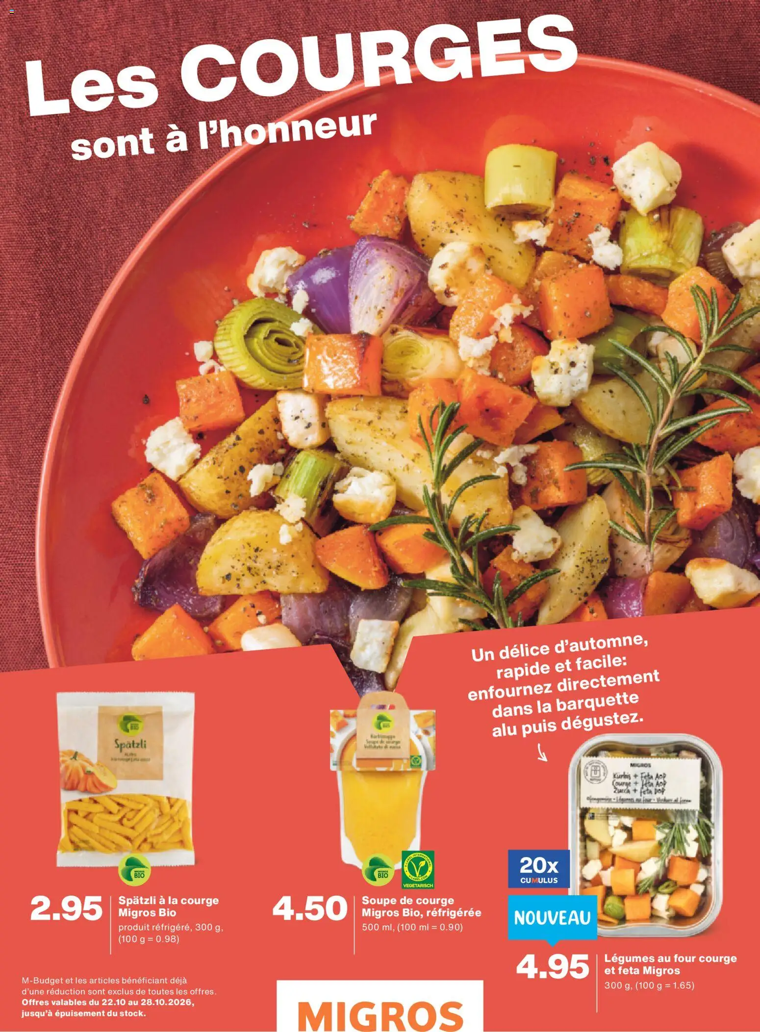 Migros aktionen Magazine FR – gültig ab 21.10.2026 | Seite: 4 | Produkte: Feta