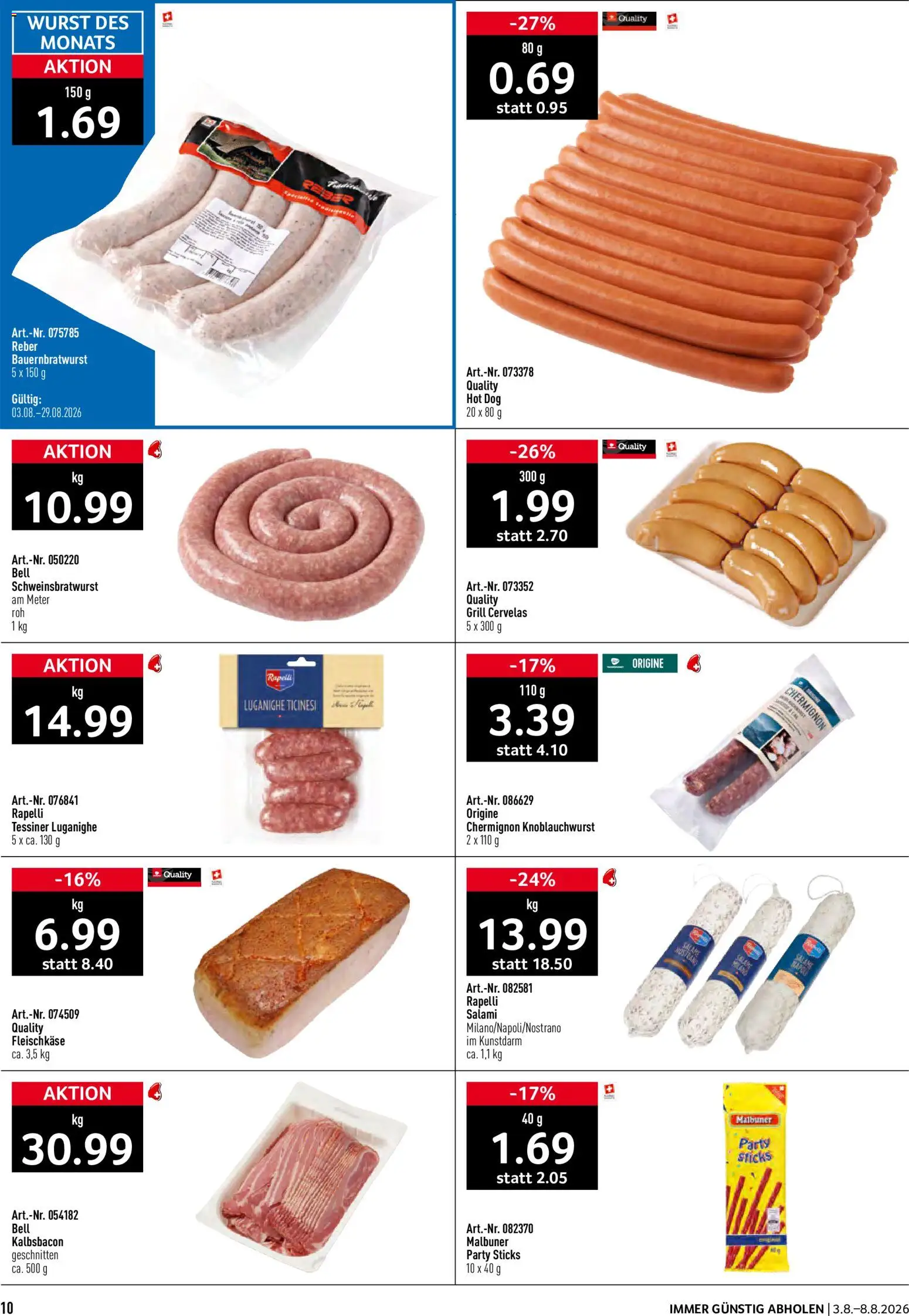 Prodega aktionen – gültig ab 03.08.2026 | Seite: 10