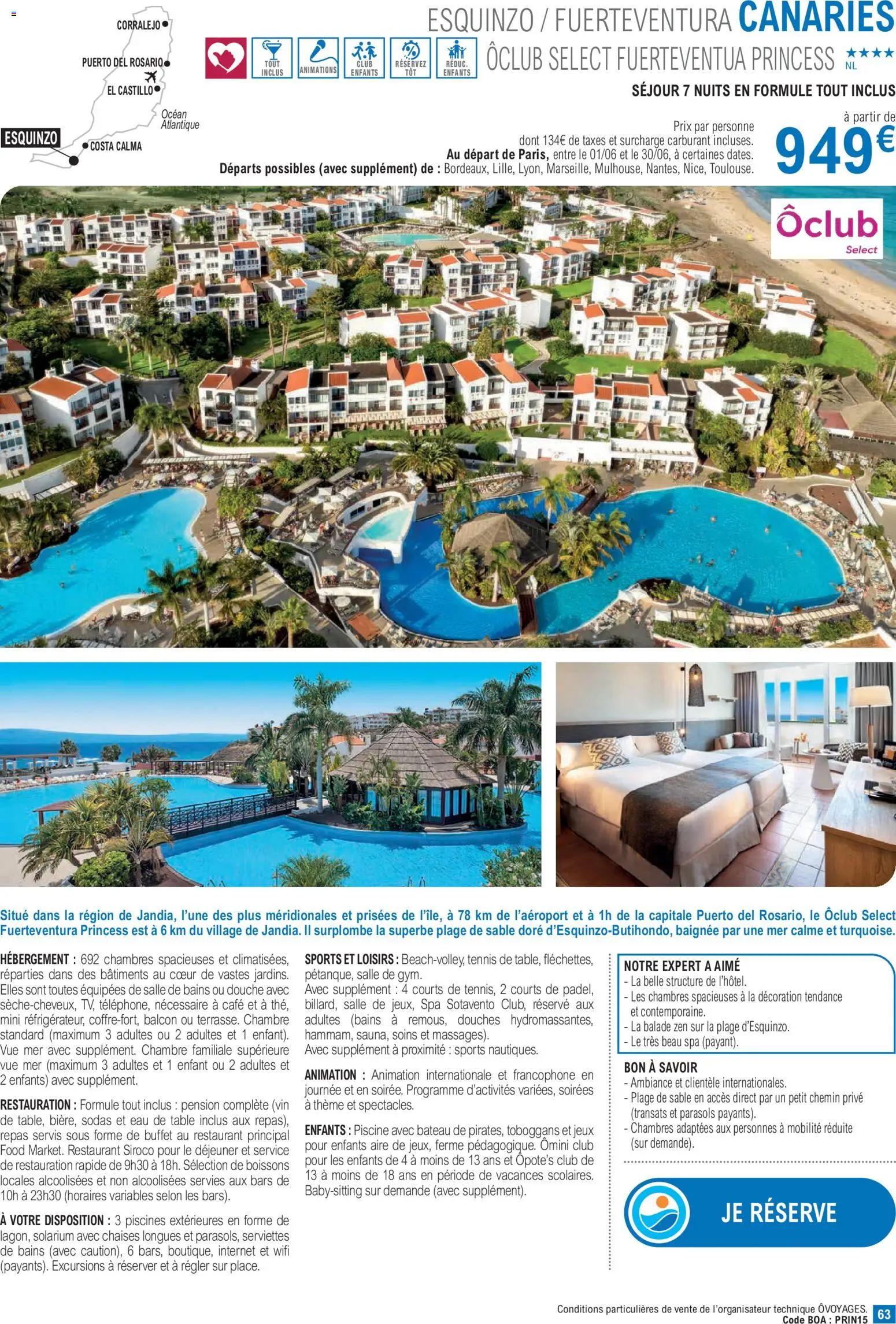 {H1} | Page: 63 | Produits: Chaises, Sable, Piscine, Vin