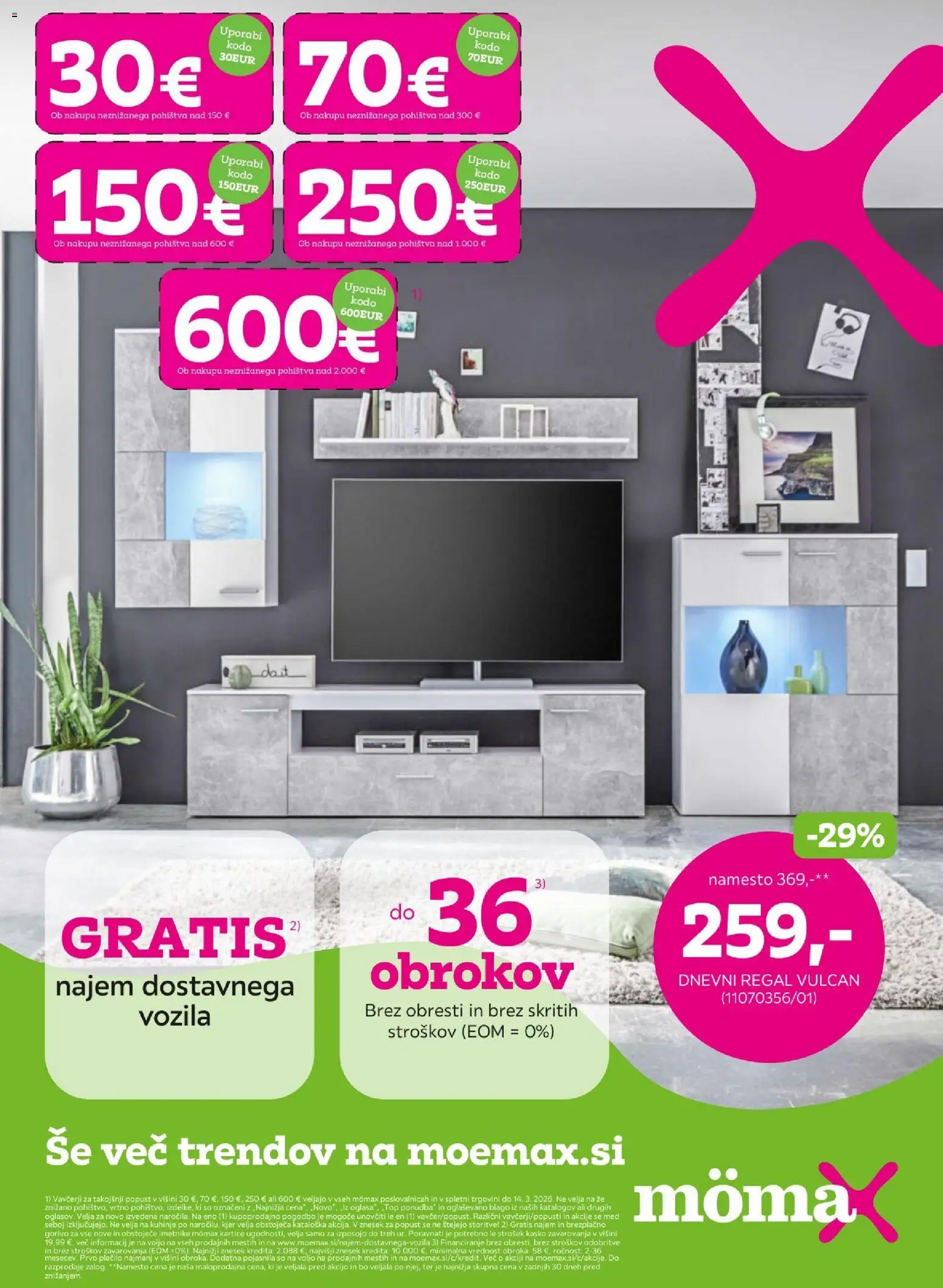 Novi Mömax katalog ponudbe – veljaven od 15.06.2026 | Stran: 1 | Izdelki: Regal