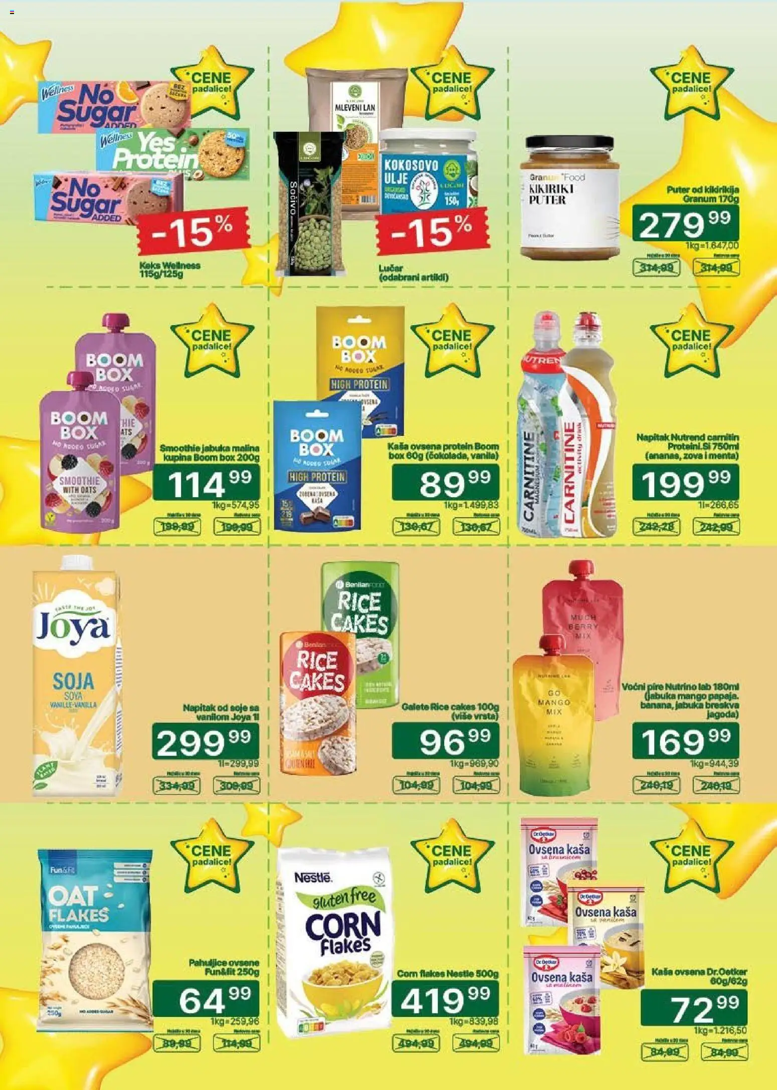 Univerexport katalog - važi od 16.09.2026 | Strana: 15 | Proizvode: Jagoda, Vanila, Sočivo, Breskva