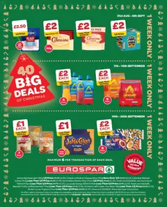 Preview of Spar - The latest deals at EUROSPAR valid from 31/08/2026
