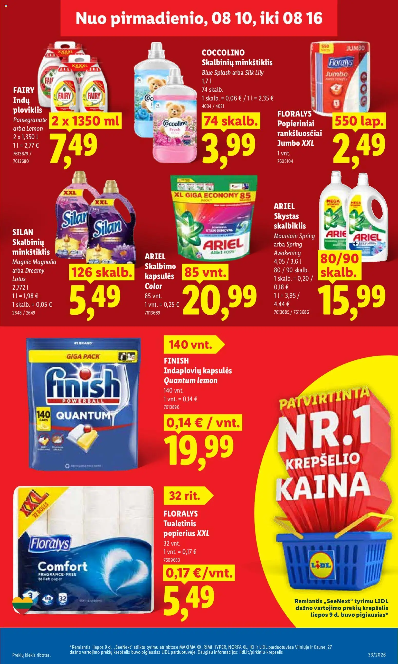 LIDL akcijos nuo 2026.08.10 | Puslapis: 17