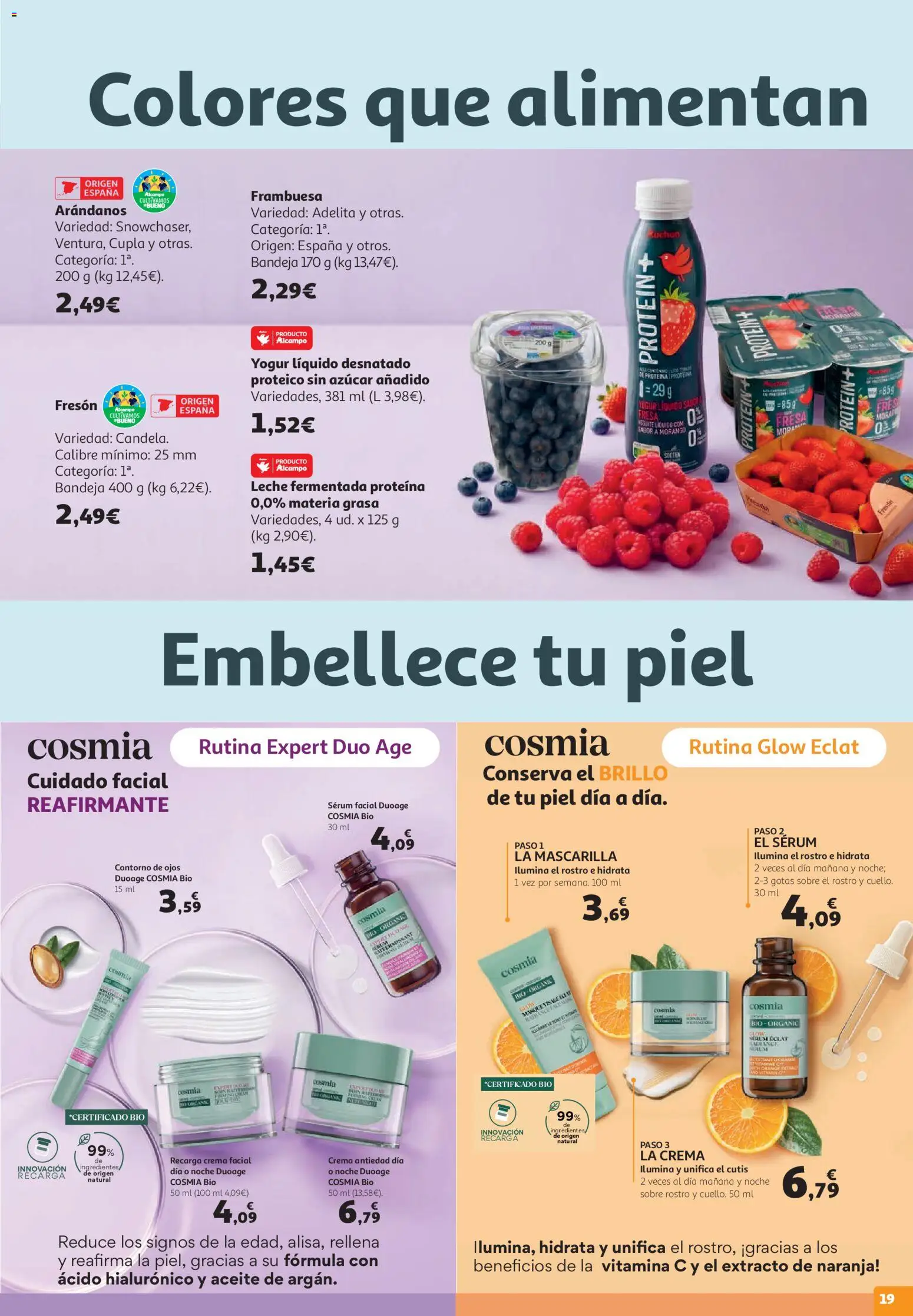 Alcampo HP Cat │ válido desde el 19.05.2026 | Página: 19 | Productos: Sérum, Leche, Crema facial, Bandeja