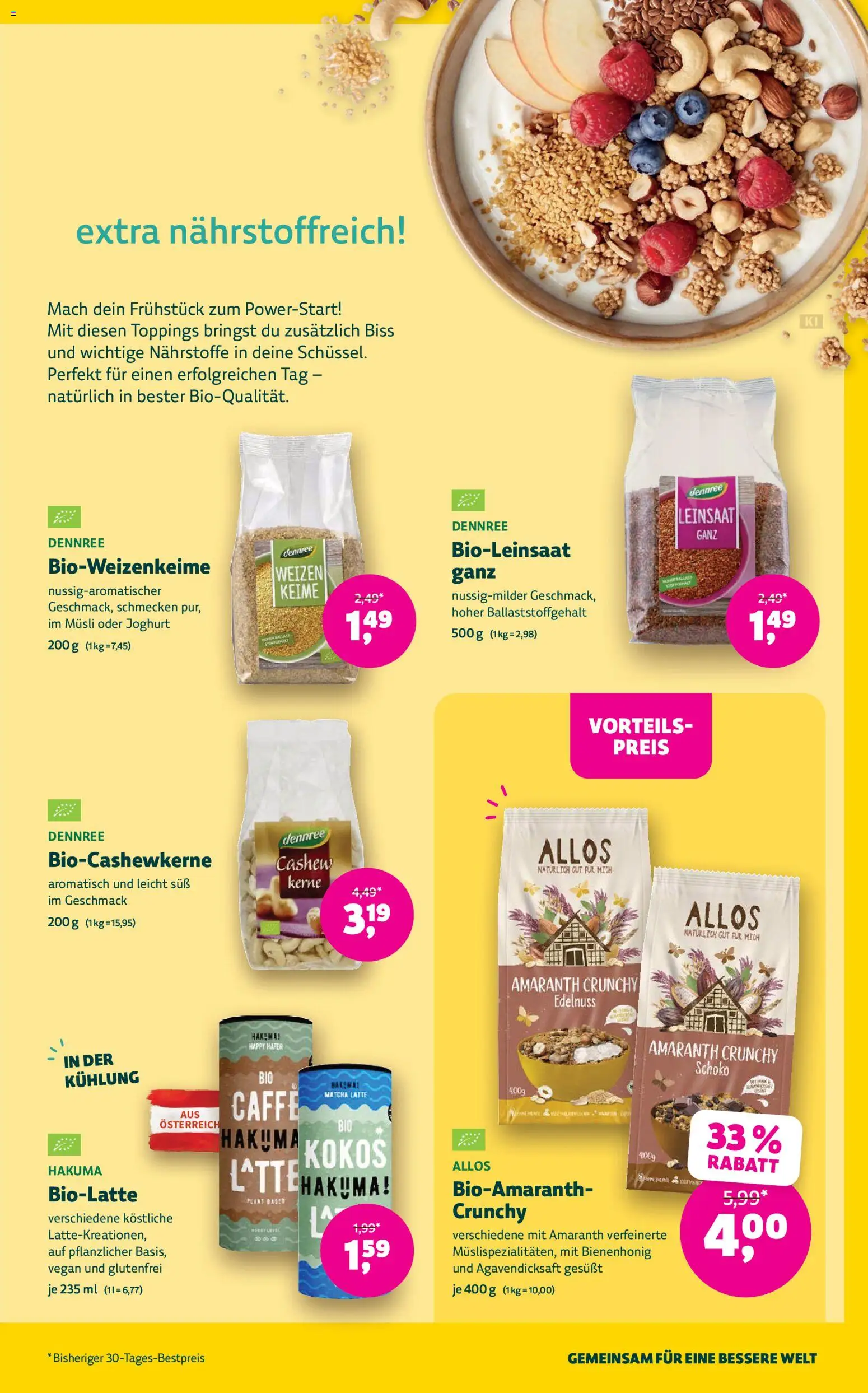 Denns BioMarkt Angebote gültig ab 12.08.2026 | Seite: 11 | Produkte: Matcha, Joghurt