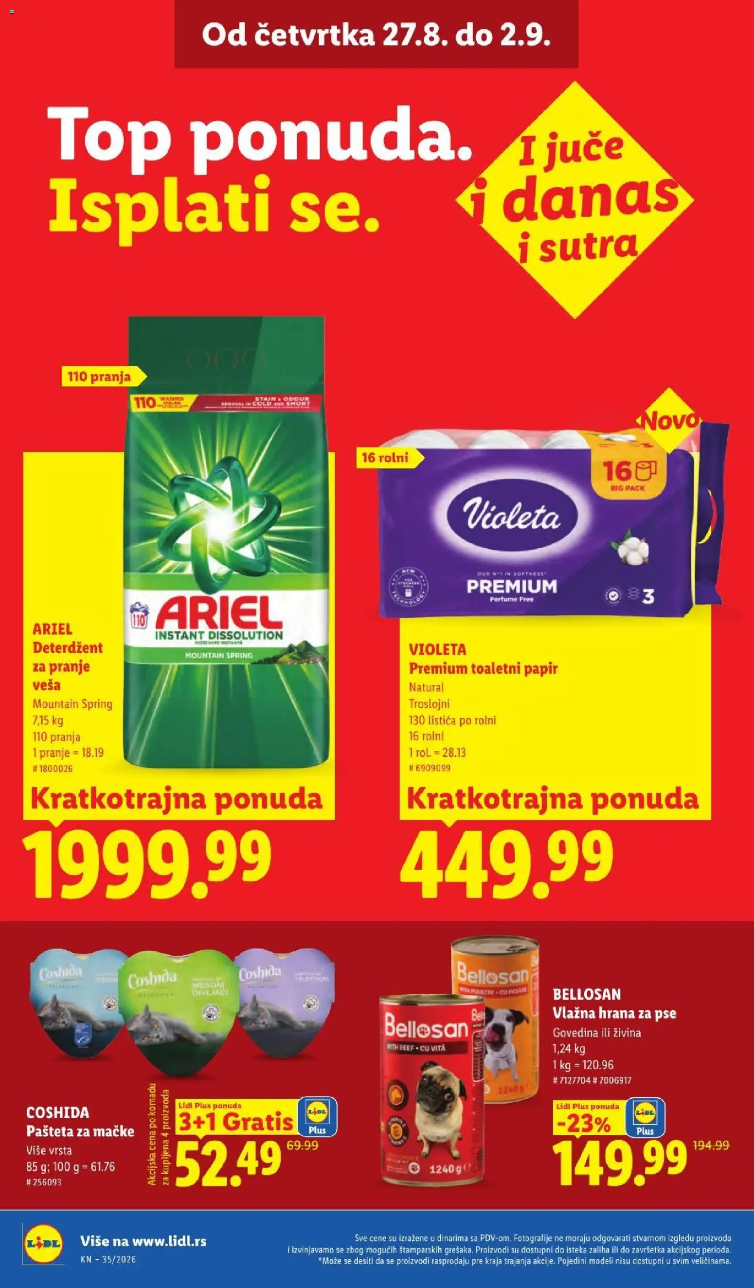 Lidl katalog - važi od 27.08.2026 | Strana: 36
