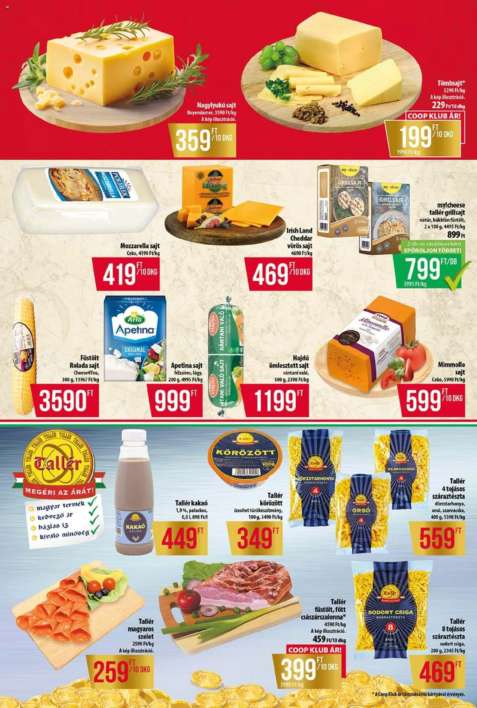 COOP akciós ujság - amely érvényes a következő dátumtól: 18.06.2026 | Oldal: 4
