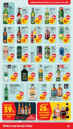 Náhled letáku GRIOTTE, PEPRMINT,, VAJEČNÝ LIKÉR BOŽKOV, 18/15/19 % alk., 0,5 l | 1 l, GRIOTTE, PEPRMINT, VAJEČNÝ LIKÉR BOŽKOV 18/15/19 % alk. 0,5 l | 1 l od 07.10.2026 | Strana: 18