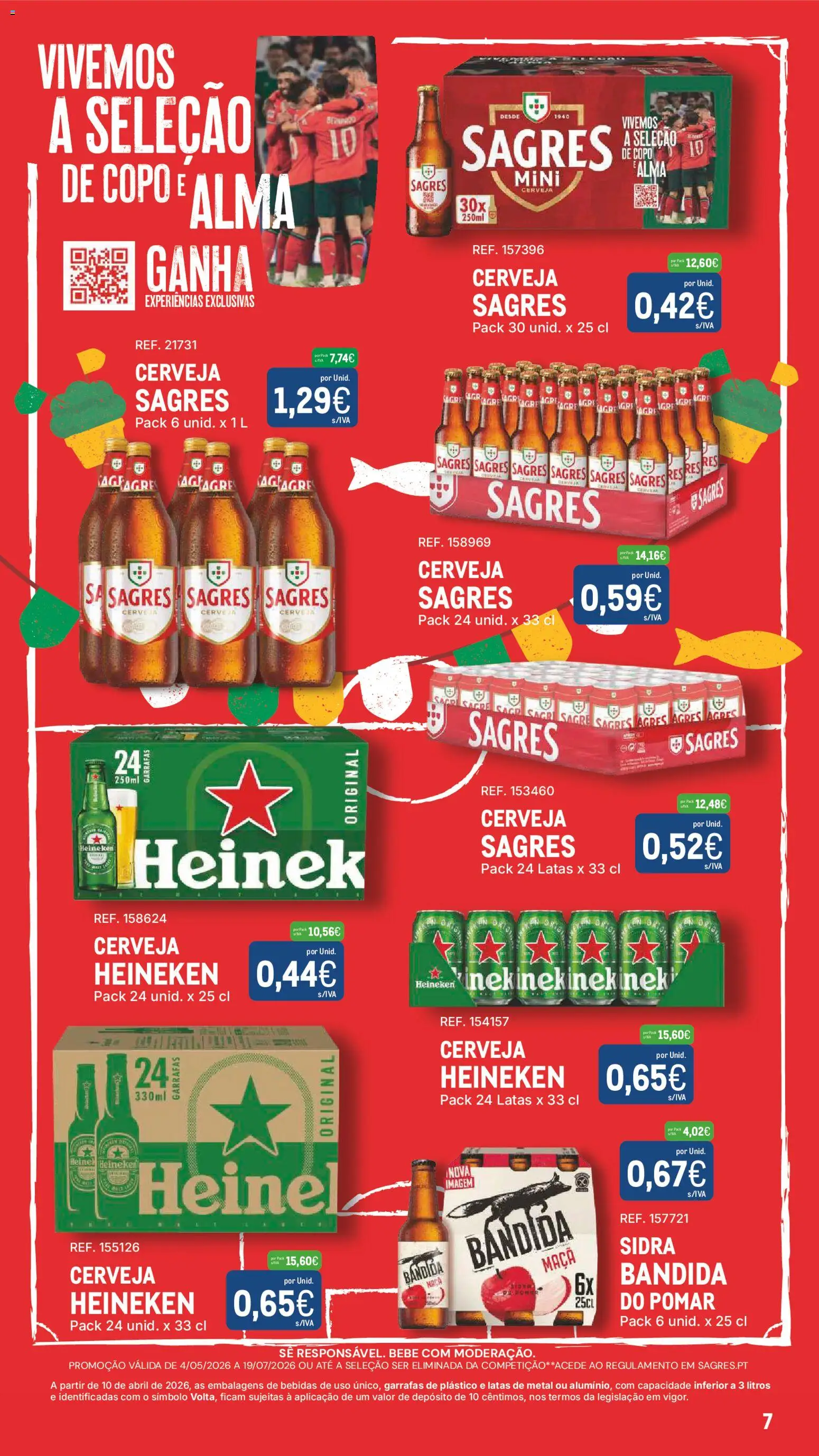 Makro Os Convocados │ válido de 26.05.2026 | Página: 7 | Produtos: Pó, Maça, Cerveja