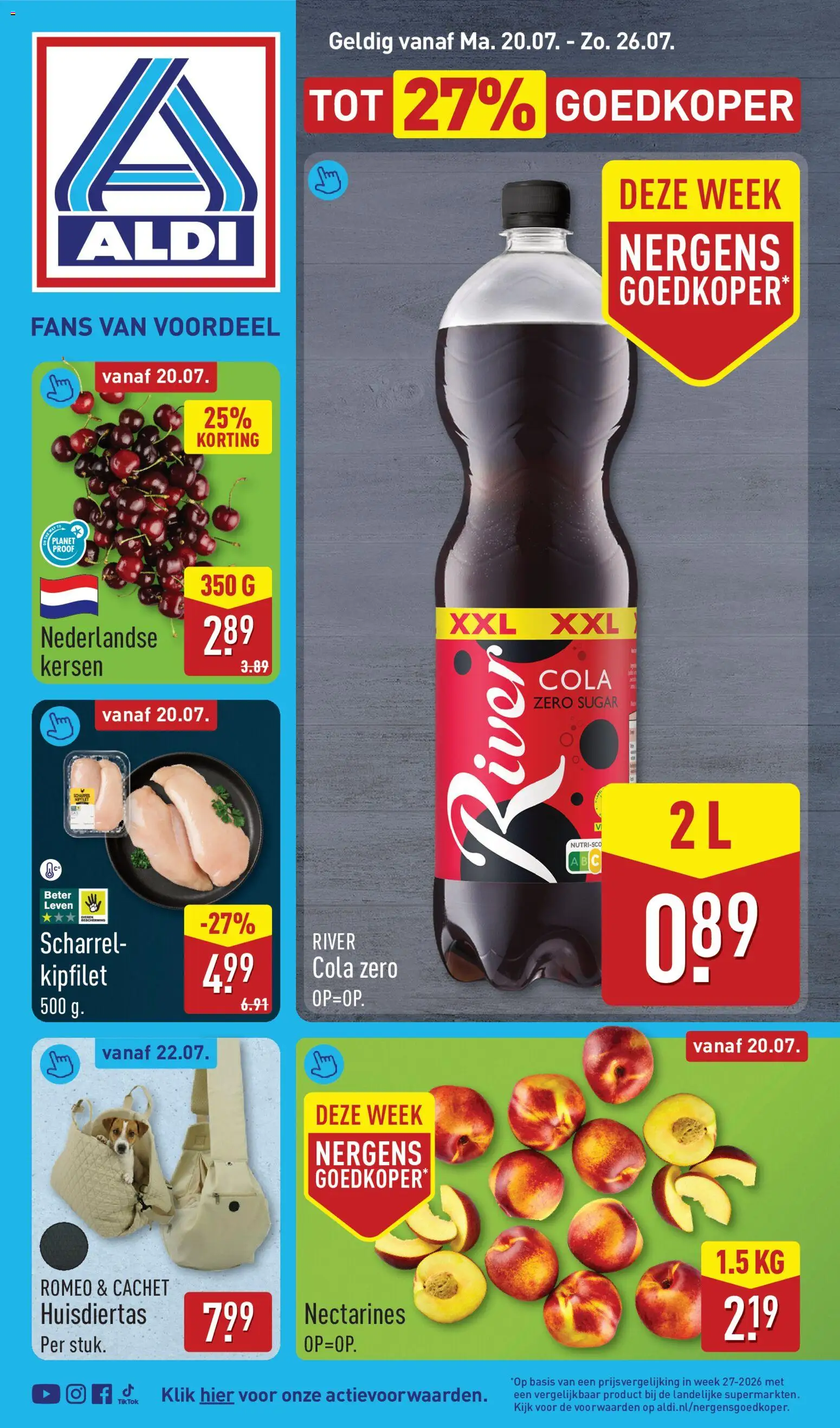 Aldi folder vanaf 20 catalogue cover
