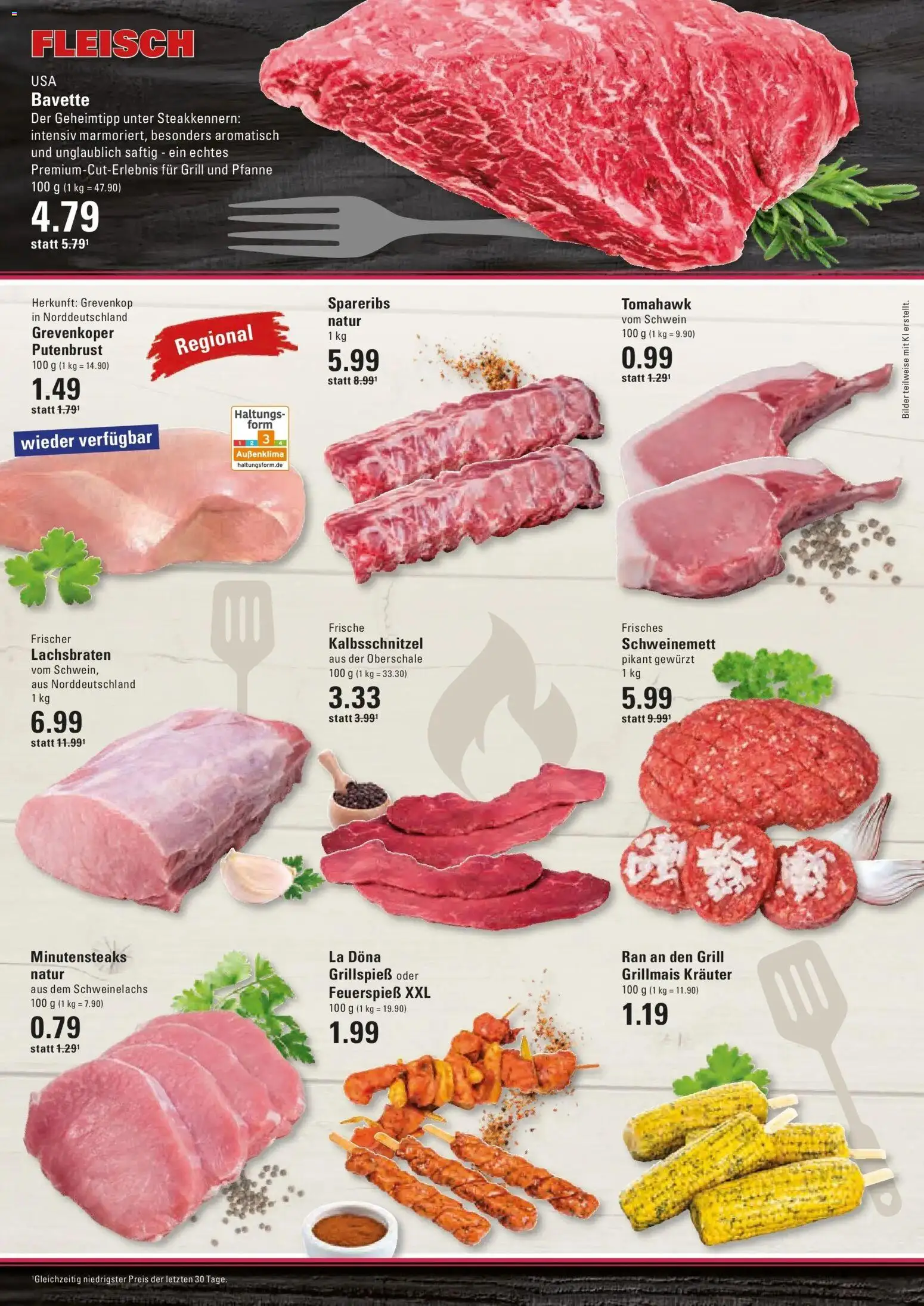 Edeka Prospekt Stade – gültig ab 17.05.2026 | Seite: 4 | Produkte: Grill, Bilder, Fleisch