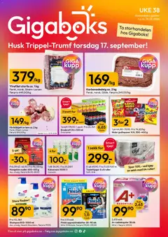Forhåndsvisning av Gigaboks kundeavis gyldig fra 14/09/2026