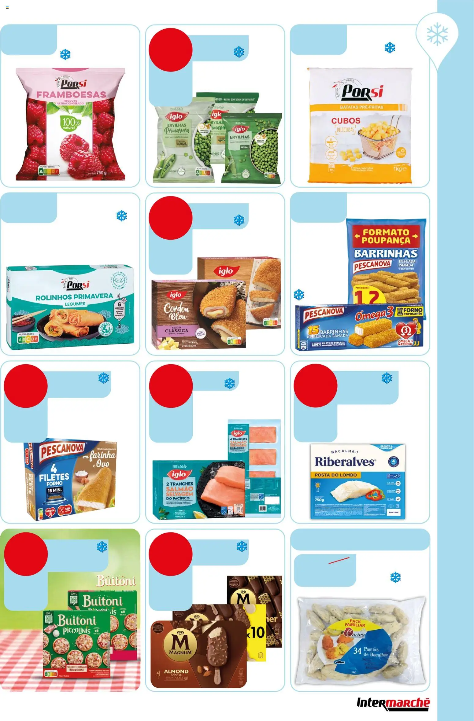 Intermarché Folheto Contact │ válido de 28.05.2026 | Página: 15 | Produtos: Bacalhau, Pescada, Framboesas, Lombo