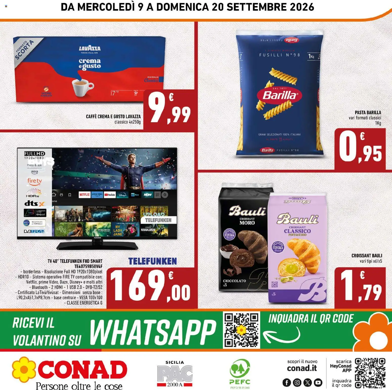 Volantino Conad del 09/09/2026 | Pagina: 32