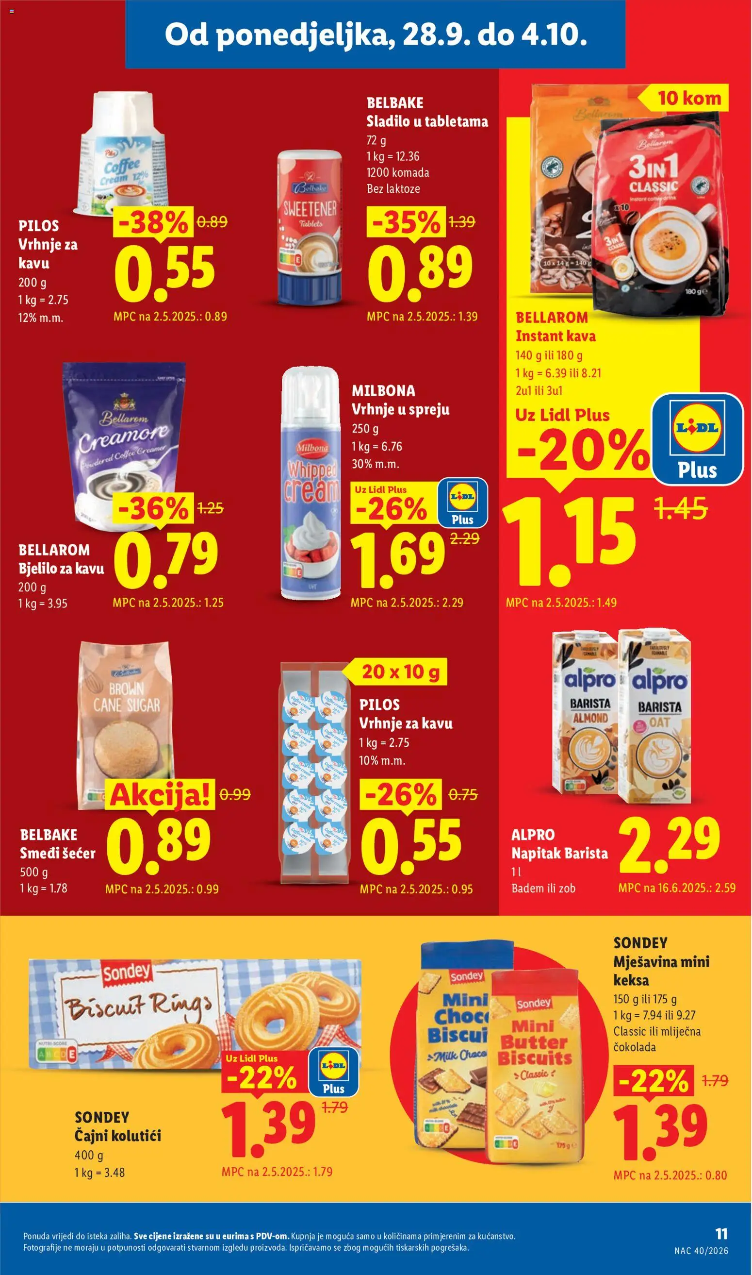 Lidl katalog | vrijedi od 28.09.2026 | Stranica: 11