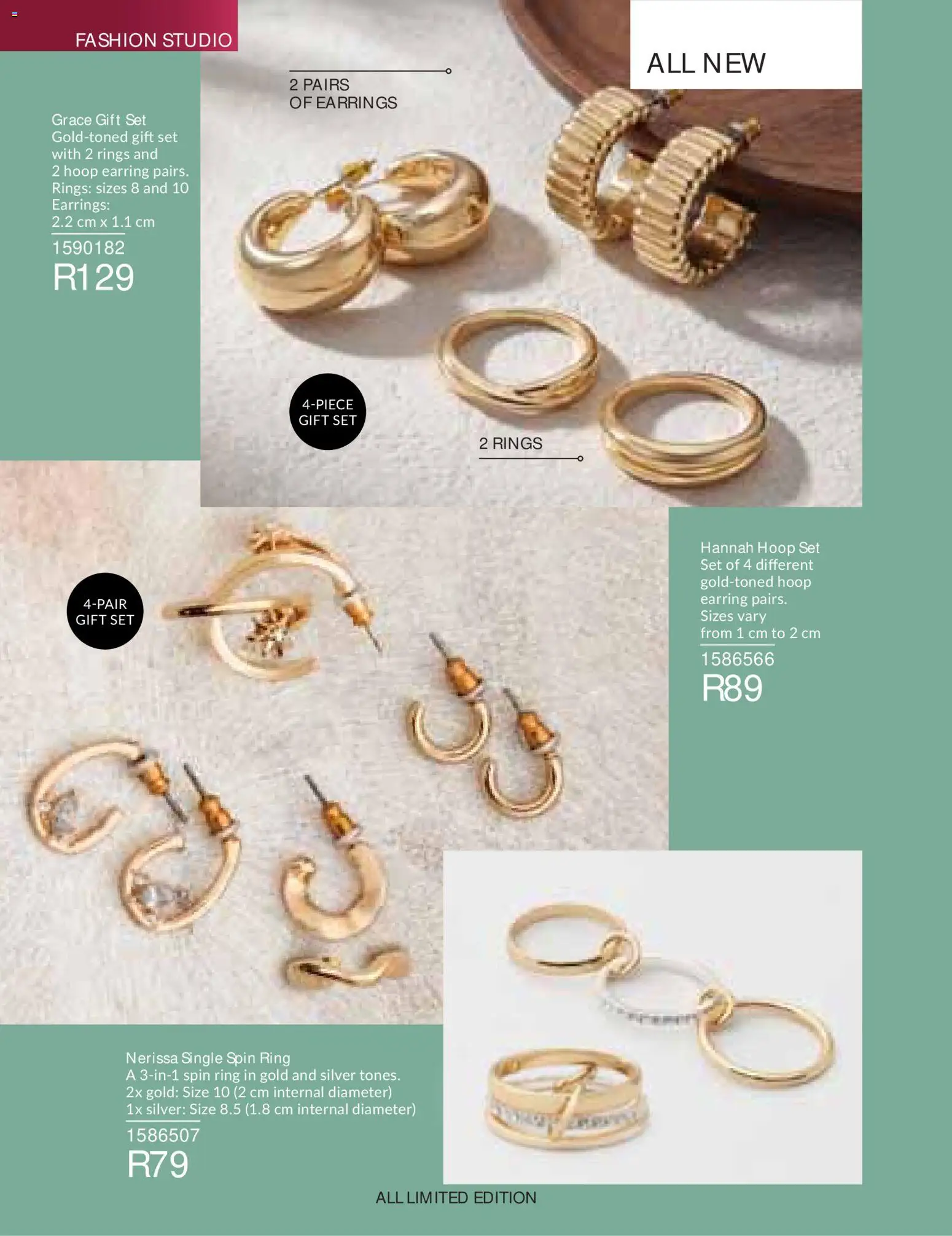 New Avon catalogue – valid from 01/07/2026 | Page: 132 | Products: Earrings
