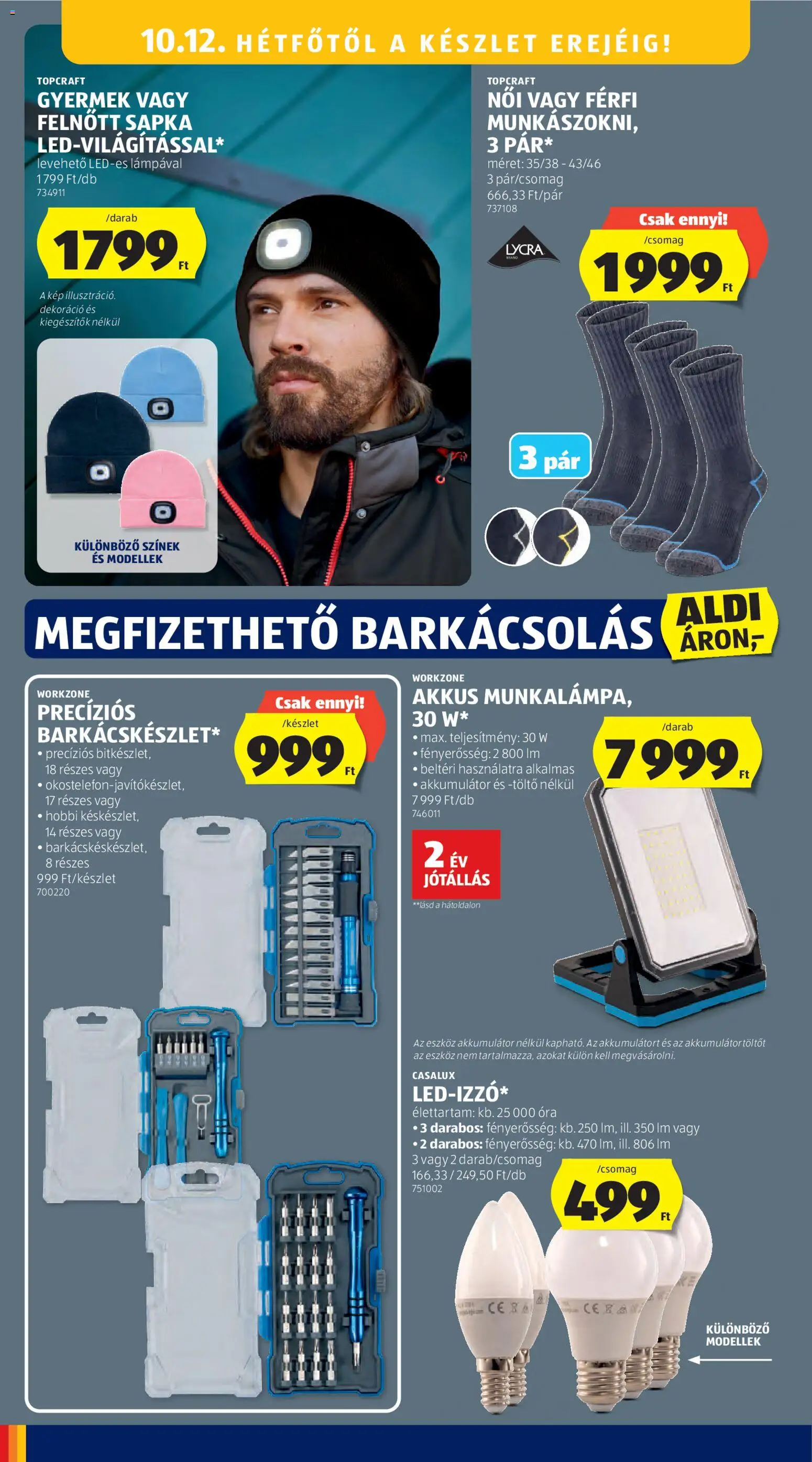 Aldi akciós ujság - amely érvényes a következő dátumtól: 2026.10.08. | Oldal: 44