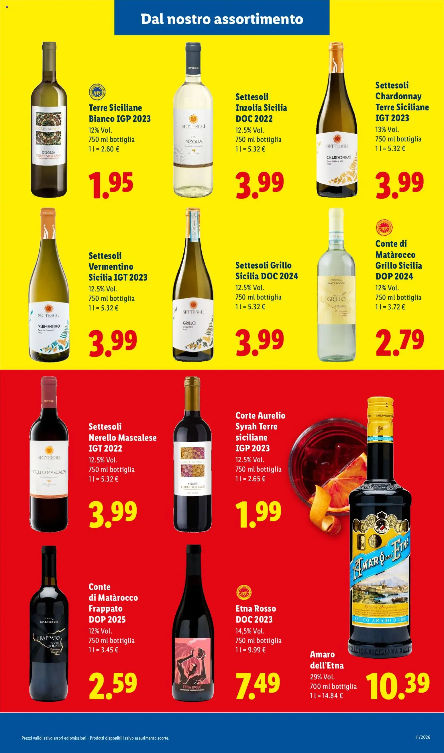 Volantino Lidl del 28.05.2026 | Pagina: 11 | Prodotti: Bottiglia, Amaro