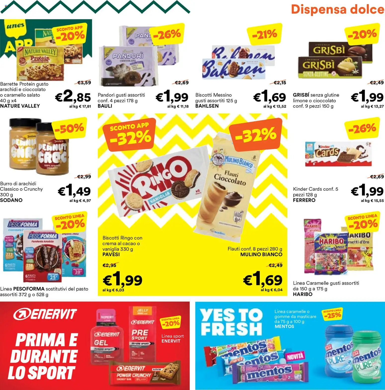 Volantino Unes del 17.06.2026 | Pagina: 15 | Prodotti: Burro, Arachidi, Burro di arachidi, Gomme da masticare