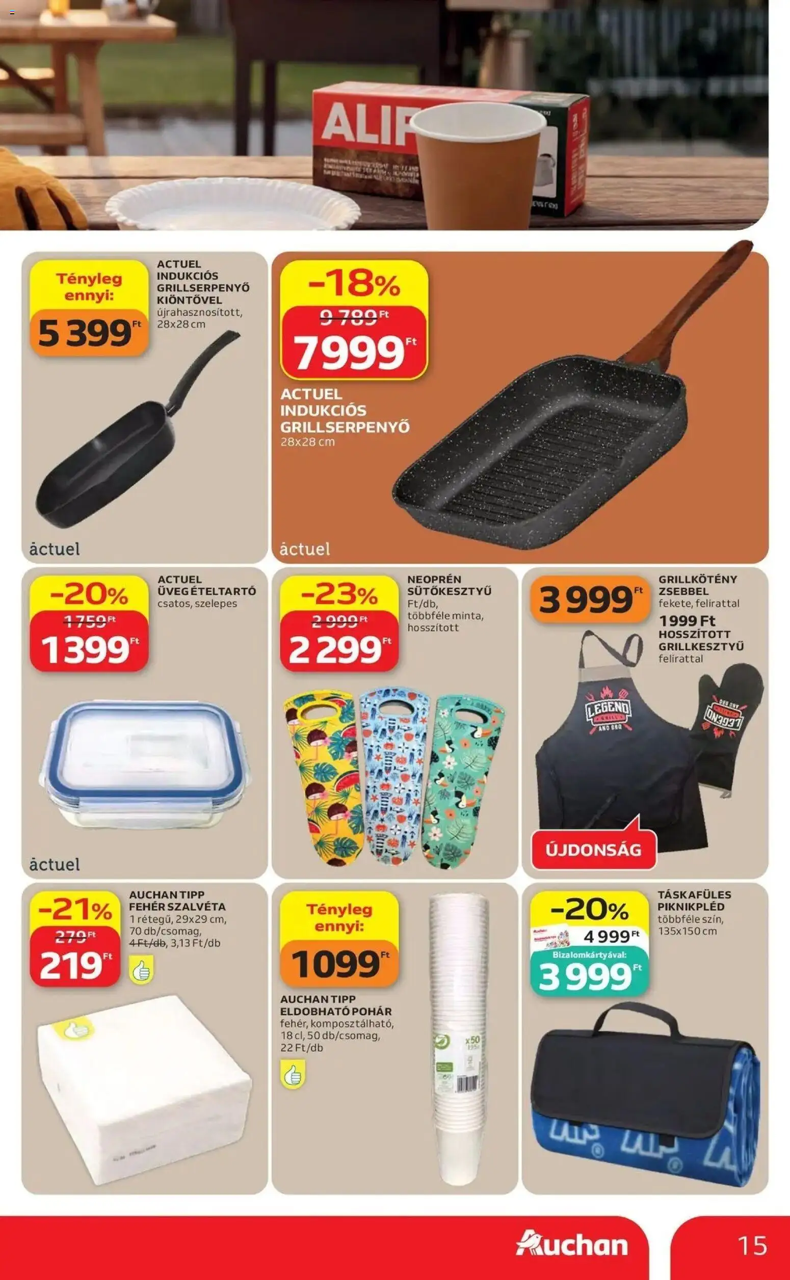 Auchan akciós ujság - amely érvényes a következő dátumtól: 30.04.2026 | Oldal: 15