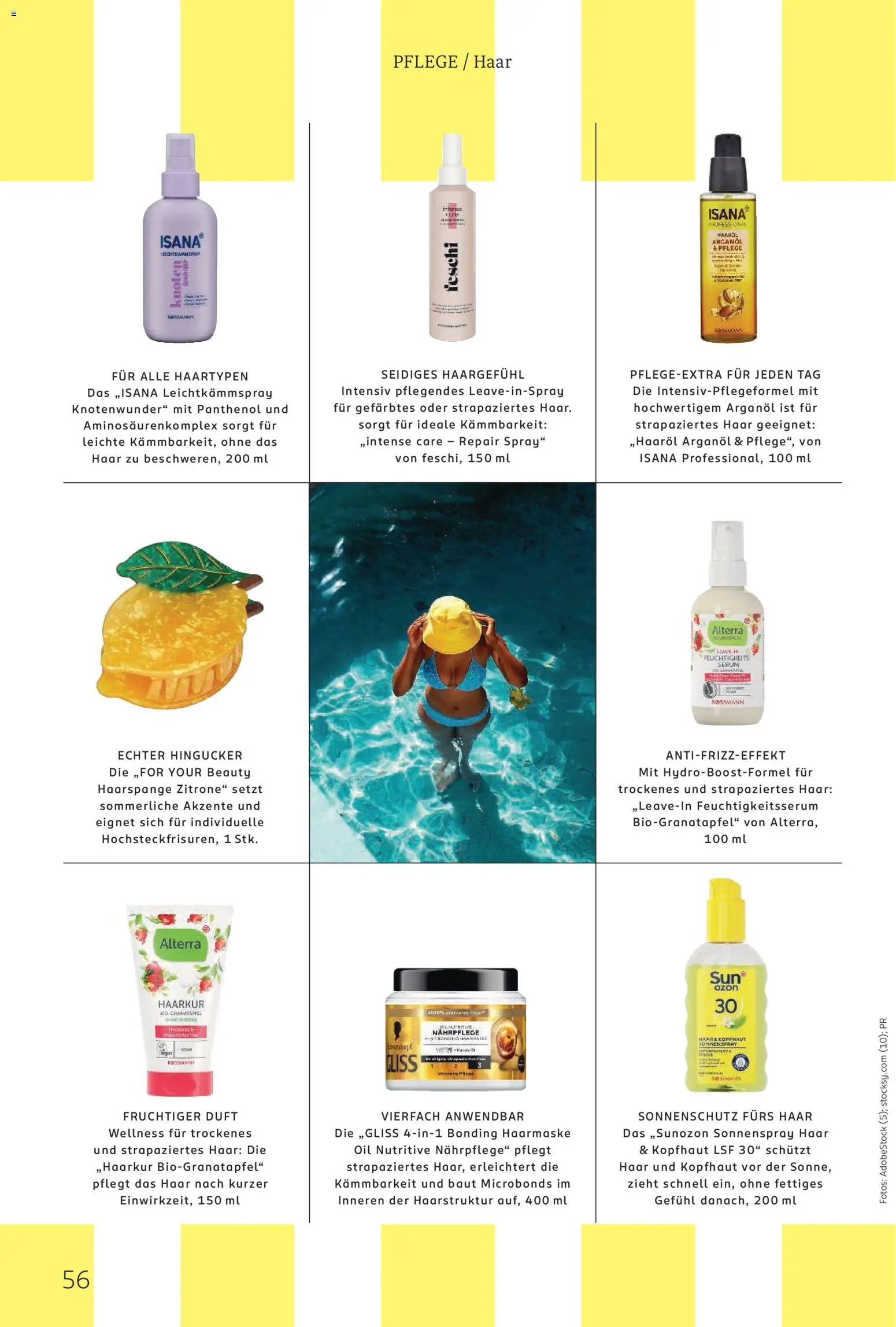 Rossmann Centaur – gültig ab 01.08.2026 | Seite: 56 | Produkte: Granatapfel, Duft, Haarmaske, Zitrone