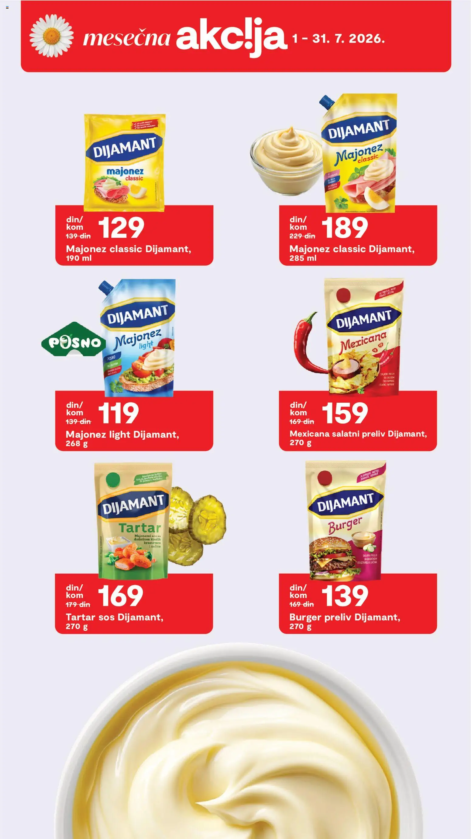 Matijevic katalog - važi od 07.07.2026 | Strana: 21 | Proizvode: Majonez, Burger, Paprika, Sos