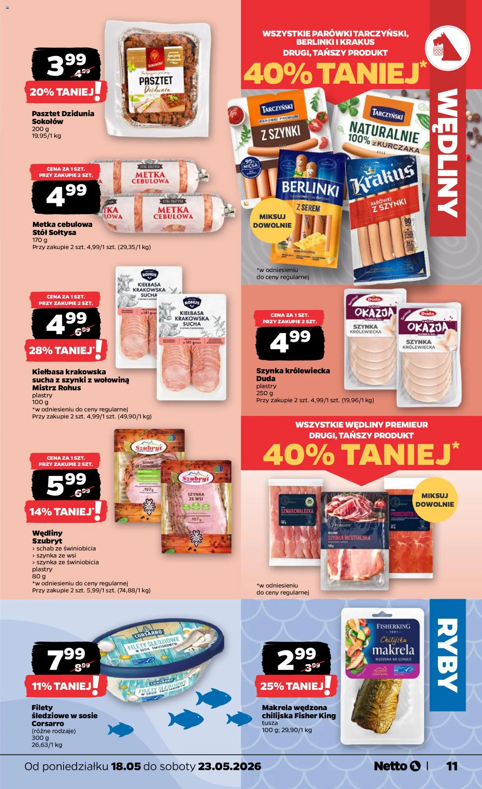 Netto gazetka od poniedziałku spożywcza od 18.05.2026 | 🔥 Mega okazje, które musisz zobaczyć! | Polska