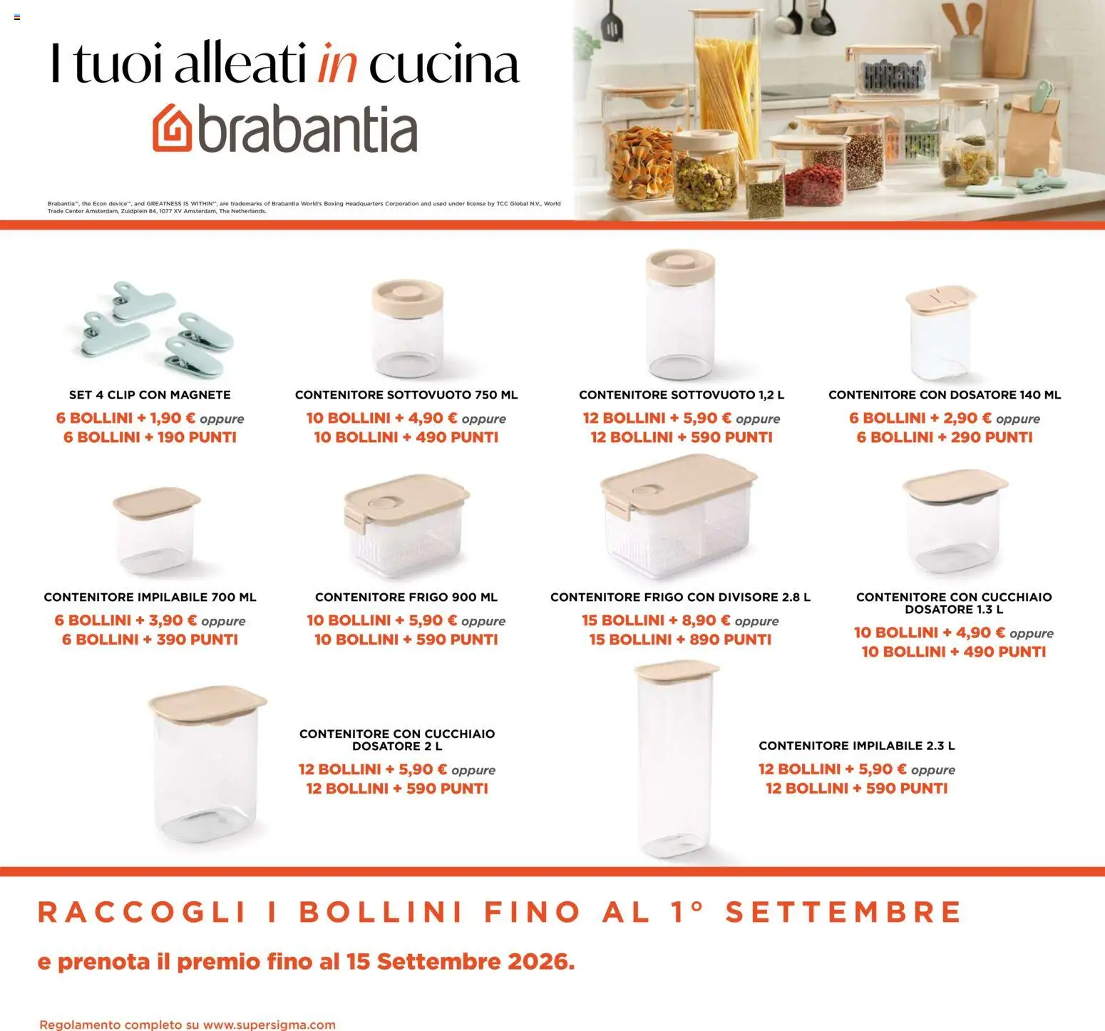 Volantino SIGMA del 27/08/2026 | Pagina: 9 | Prodotti: The, Contenitore