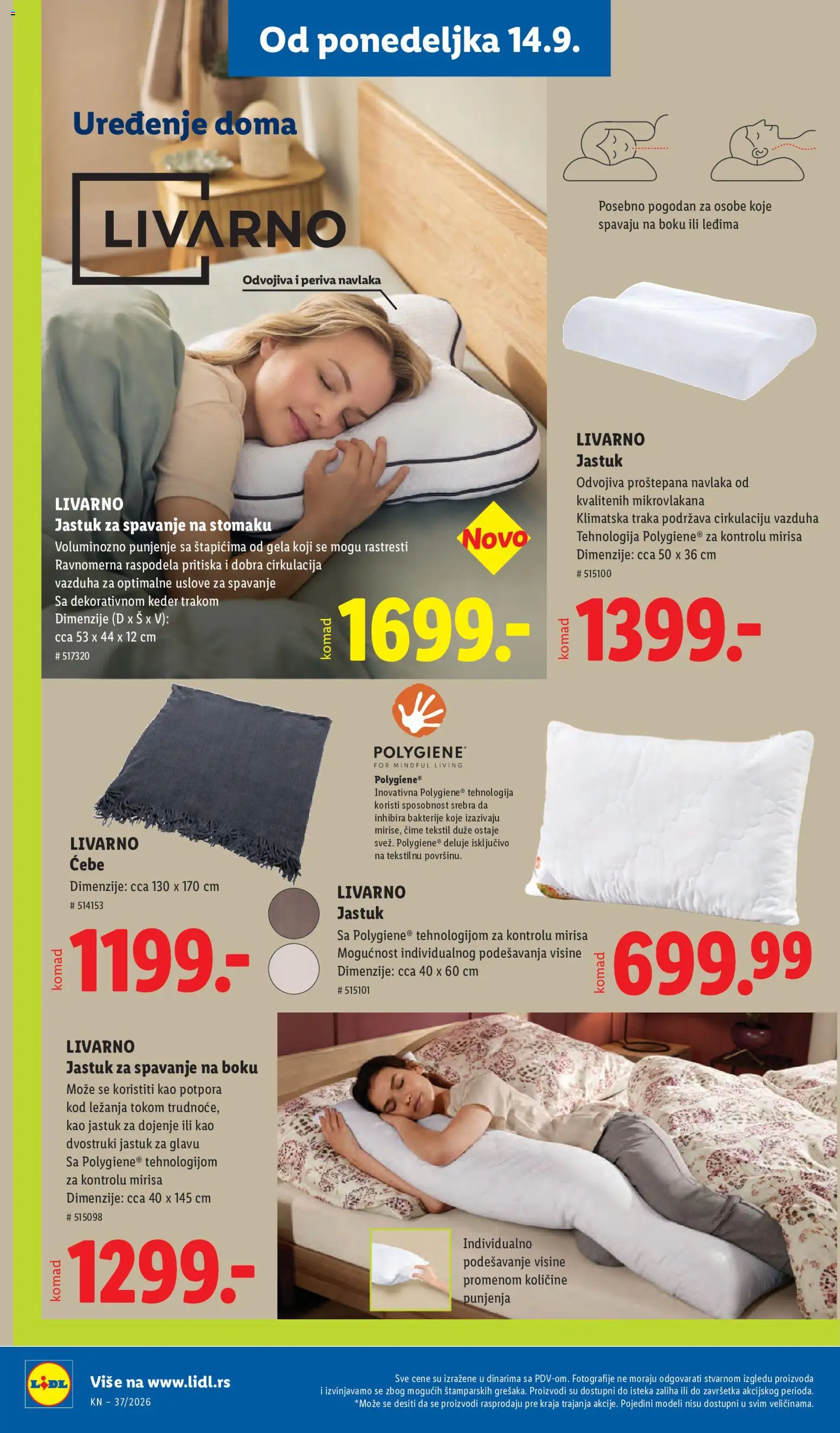 Lidl katalog - važi od 10.09.2026 | Strana: 82
