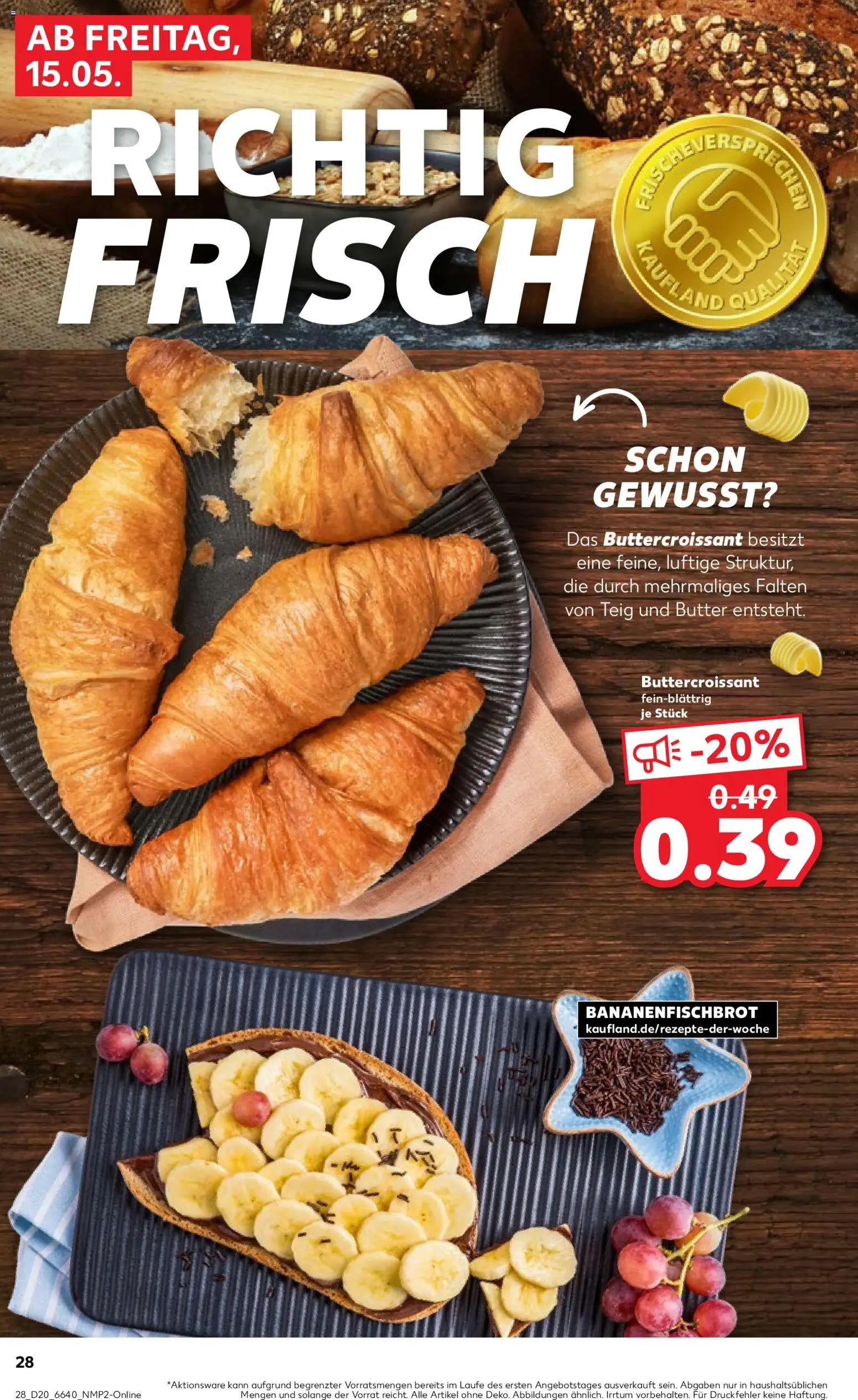 Kaufland Prospekt 	 – gültig ab 15.05.2026 | Seite: 28 | Produkte: Butter