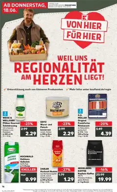 SEITZ Wurst- und Fleischkonserven, verschiedene Sorten ab 18.06.2026 gültig | Seite: 16 | Produkte: Bratwurst, Wurst, Pasta, Nudeln