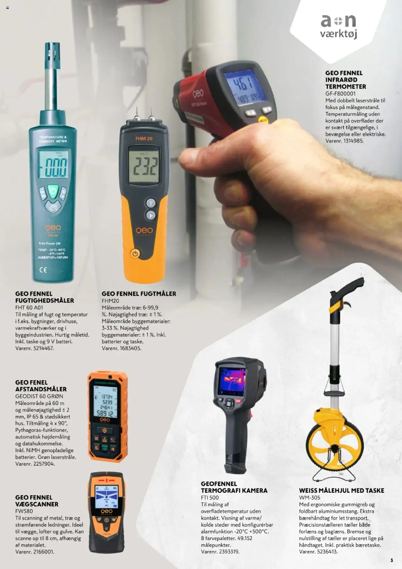 Davidsen tilbudsavis – gyldig fra 15.09.2025 | Side: 3 | Produkter: Batterier, Taske, Termometer, Maling