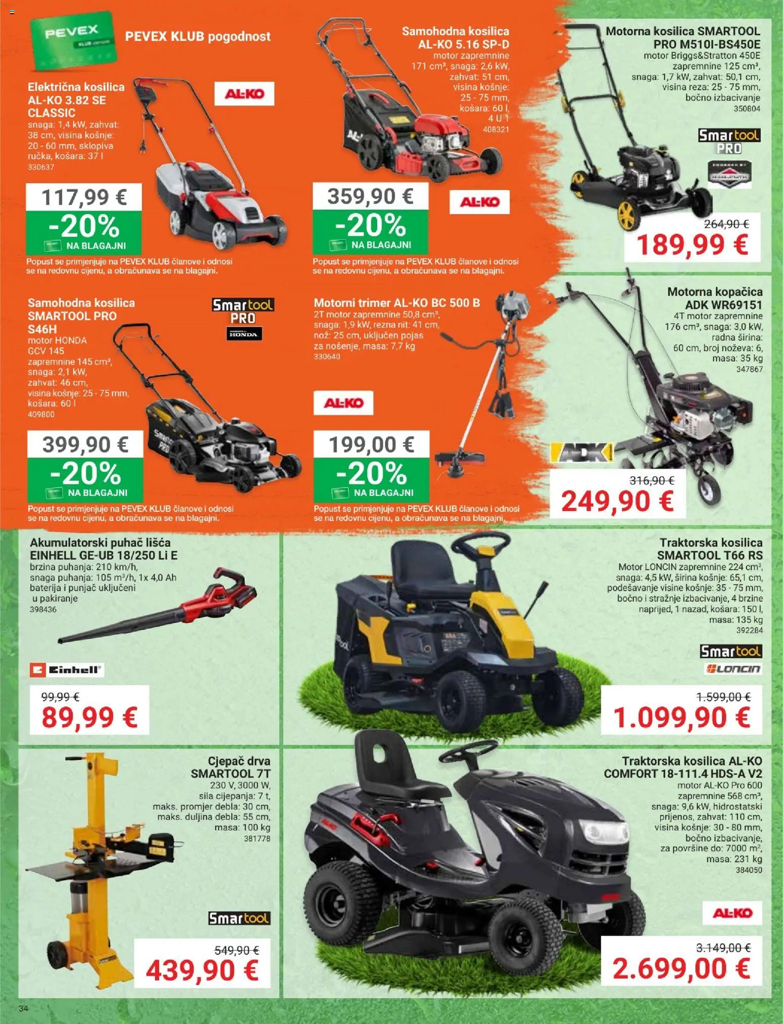Pevex katalog | vrijedi od 24.09.2026 | Stranica: 34