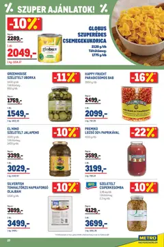 Metro akciós újság - amely érvényes a következő dátumtól: 2026.10.01. | Oldal: 27 | Termékek: Napraforgó, Csiperkegomba, Bab, Jalapeno