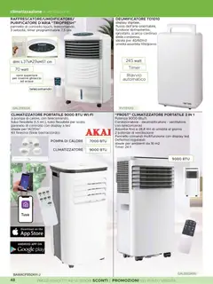 Anteprima del volantino La Prealpina volantino Ventilazione valido a partire dal 08.06.2026 | Pagina: 2 | Prodotti: Ventilatore, Climatizzatore, Deumidificatore, The