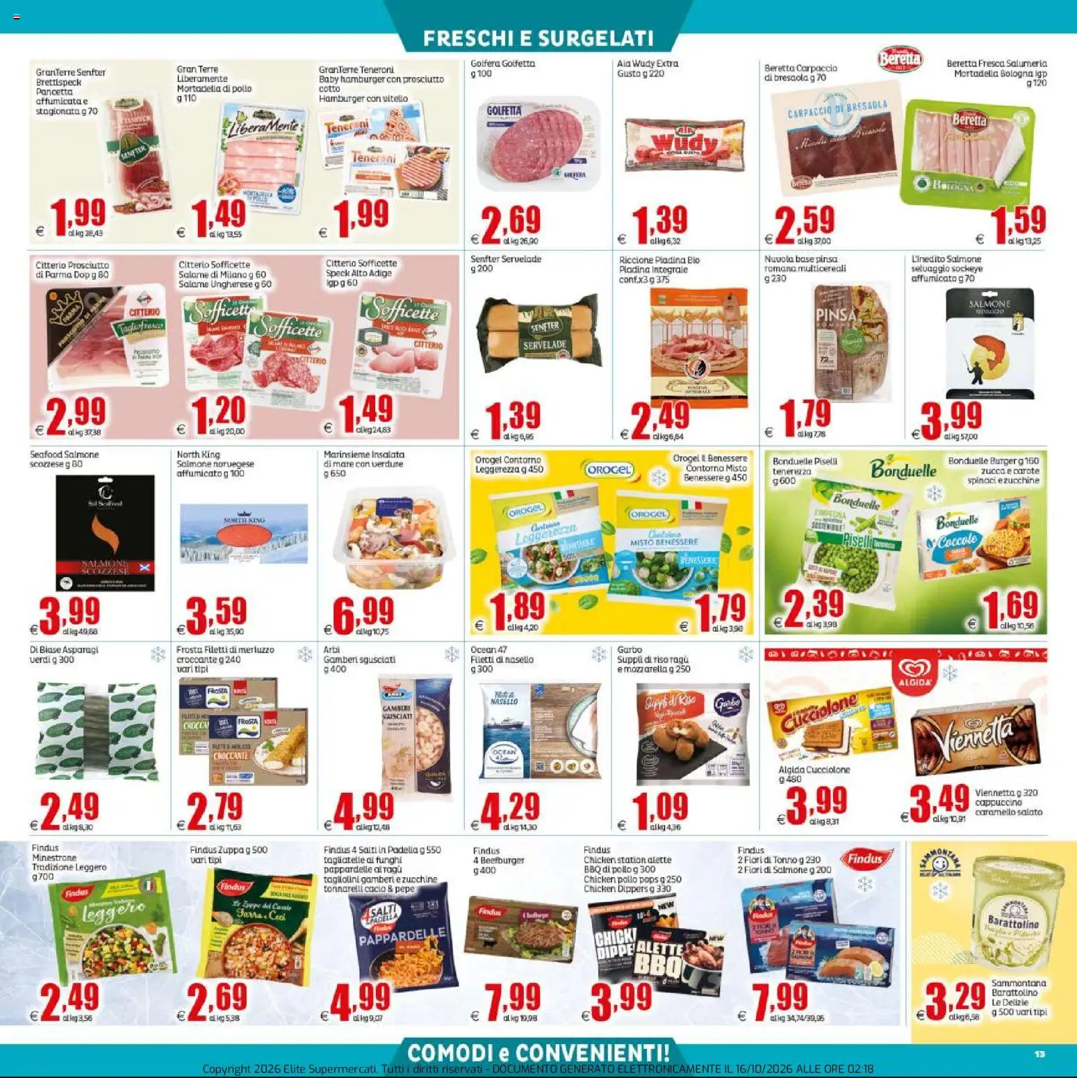 Volantino Elite Supermercati del 16/10/2026 | Pagina: 13
