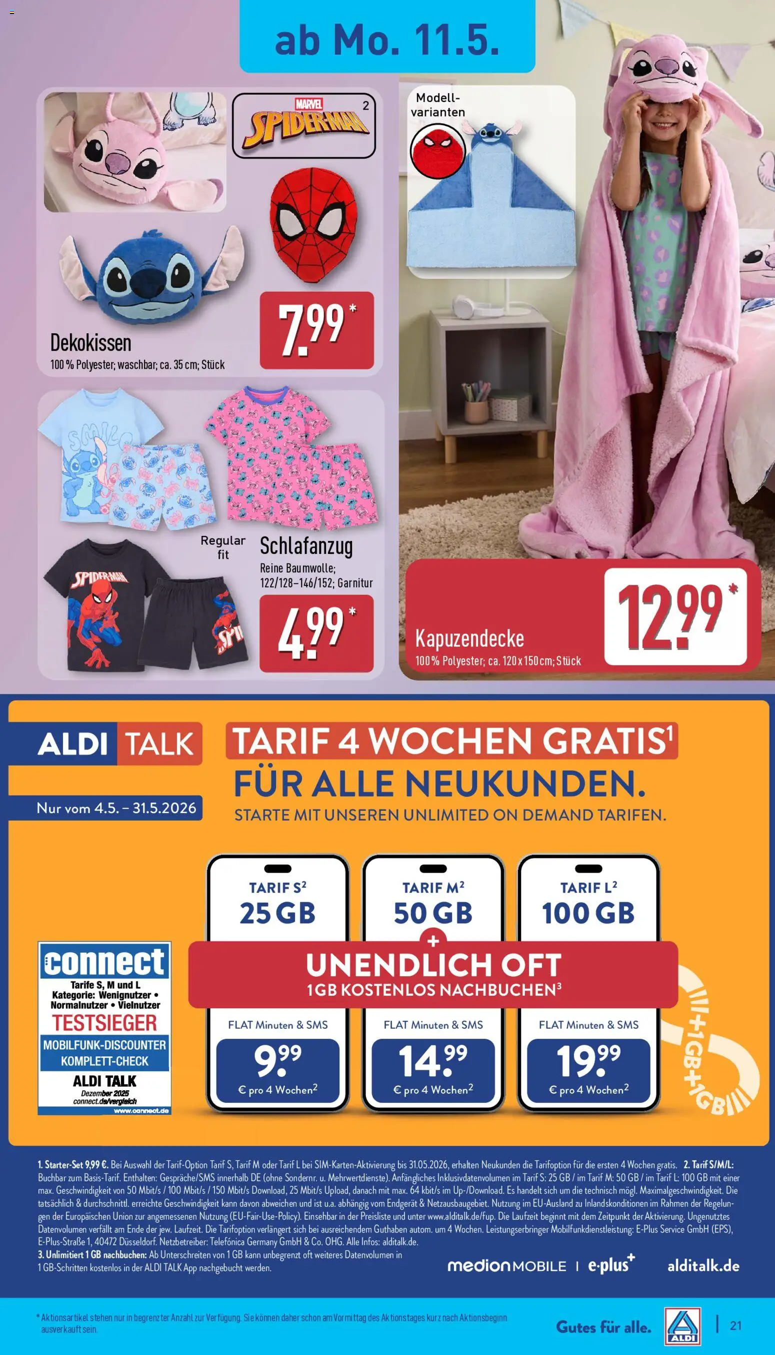 Aldi Prospekt 	 – gültig ab 11.05.2026 | Seite: 21