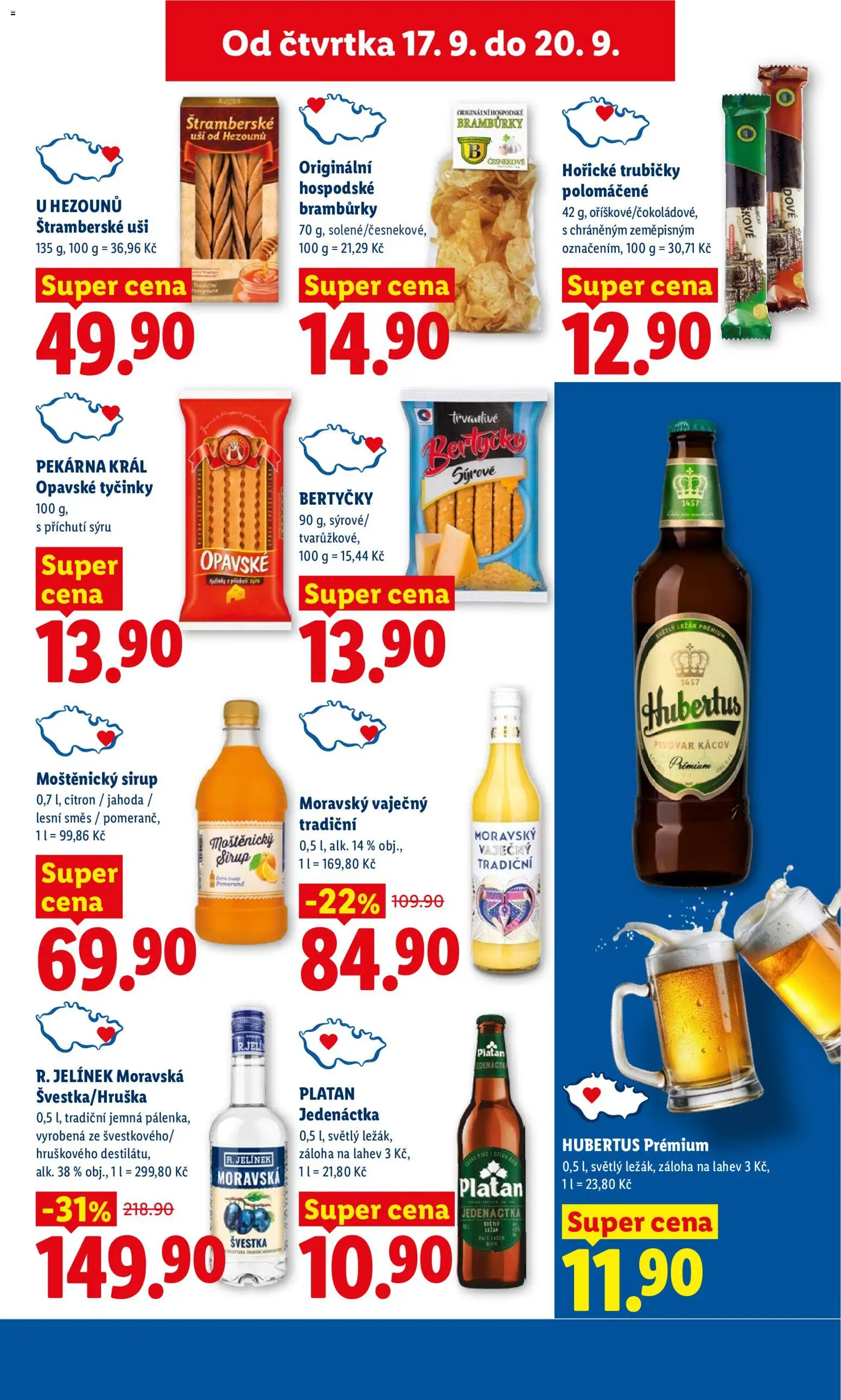 Lidl leták od 17.09.2026 | Strana: 15 | Produkty: Trubičky, Sirup, Citron, Dove