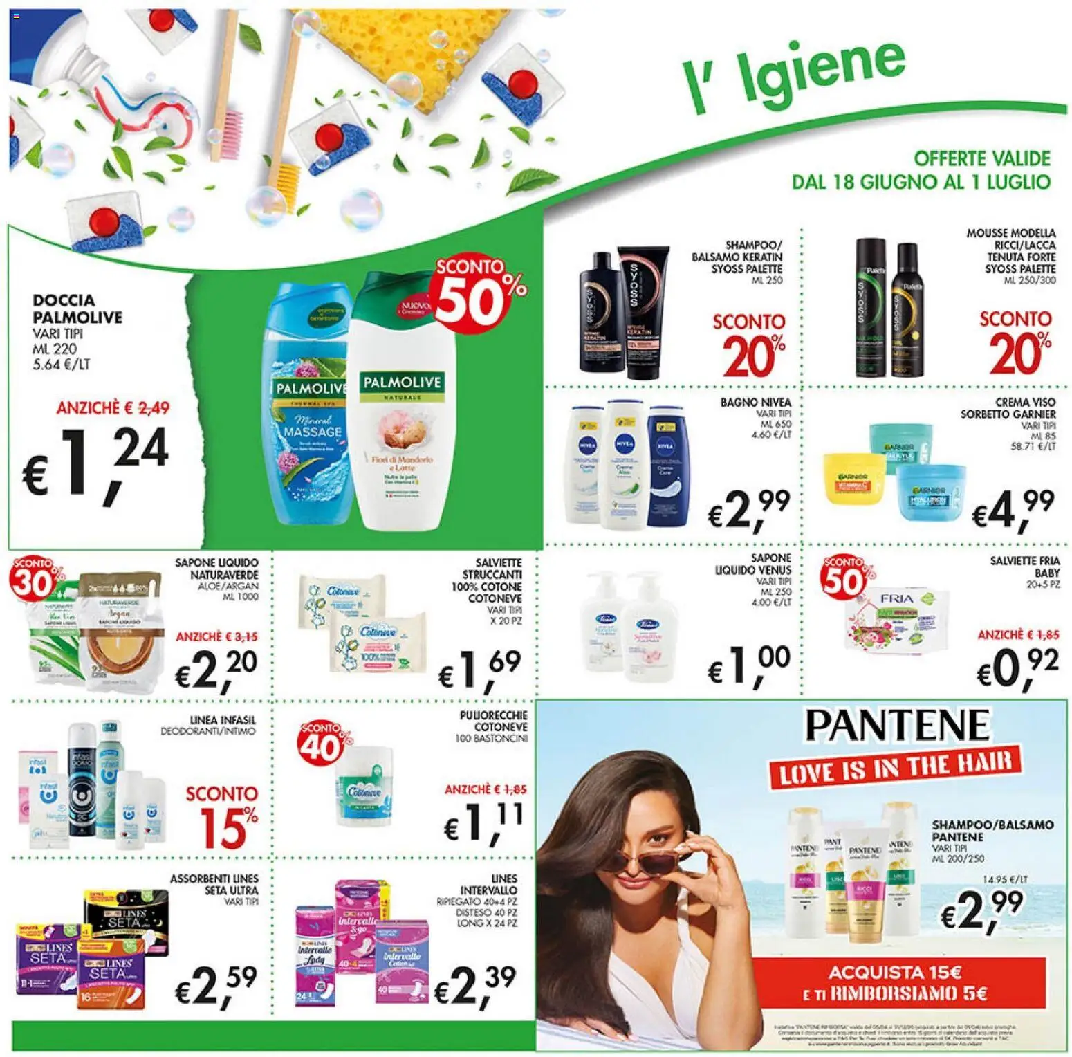 Volantino Coal del 18.06.2026 | Pagina: 21 | Prodotti: Balsamo, Crema, Sapone, Crema viso