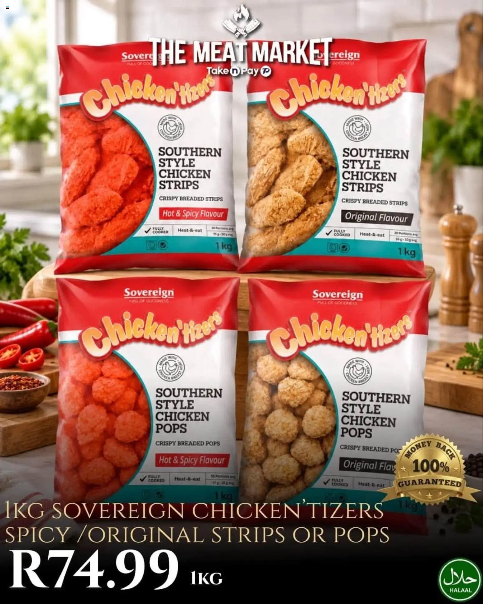 New Take n Pay catalogue – valid from 04/10/2026 | Page: 32 | Products: Chicken strips, Chicken
